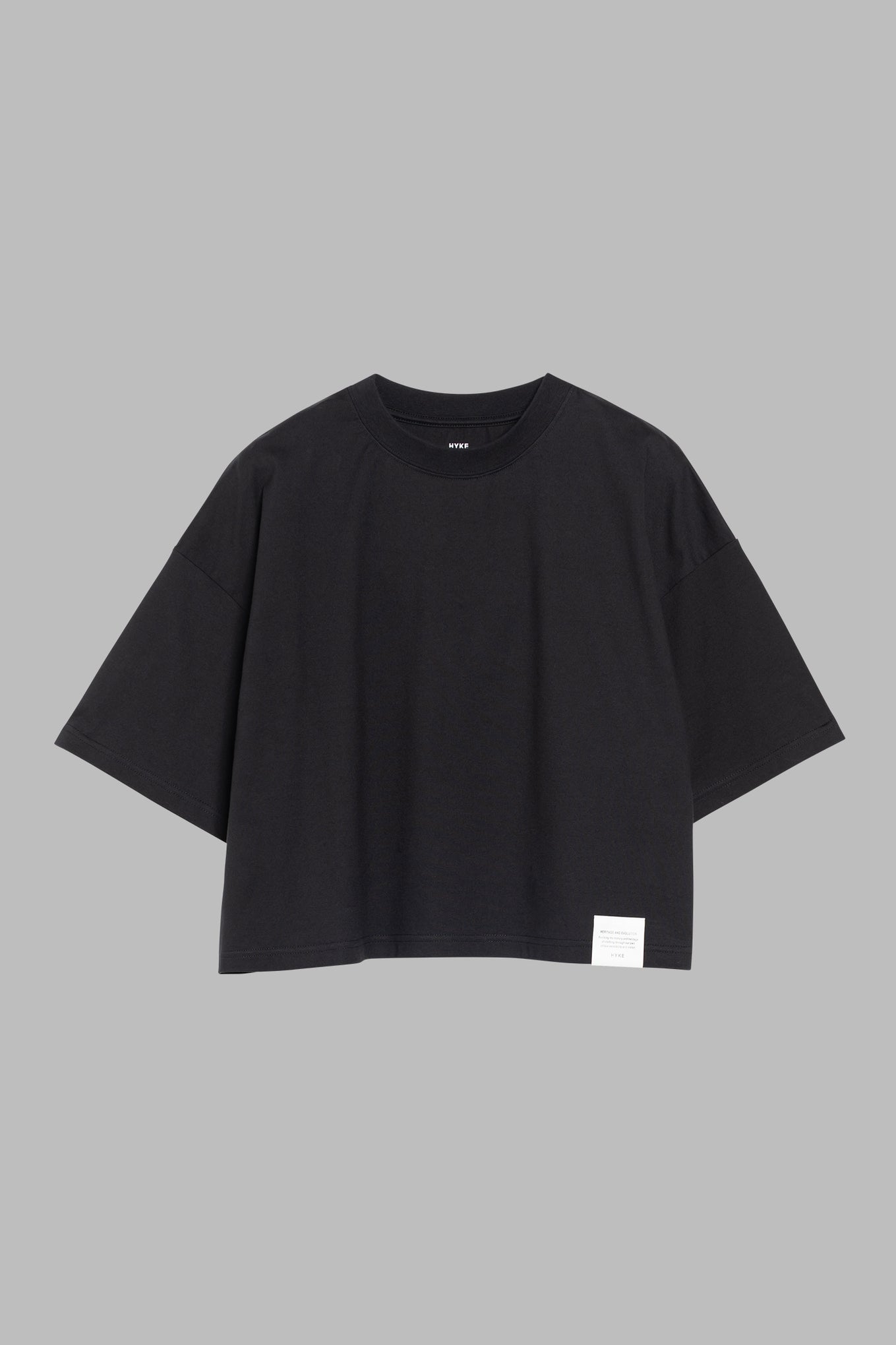 CROPPED SHORT-SLV TEE / BIG FIT (6.5OZ)