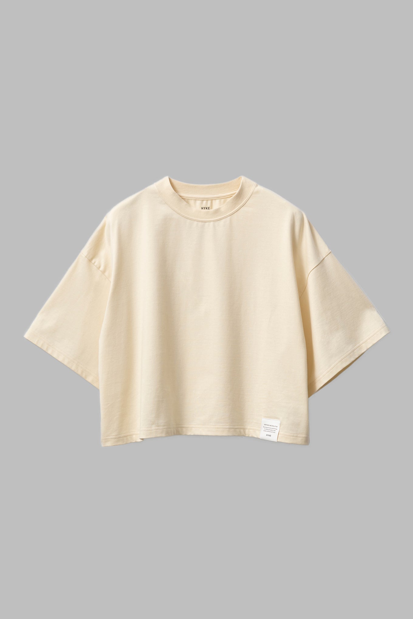 CROPPED SHORT-SLV TEE / BIG FIT (6.5OZ)