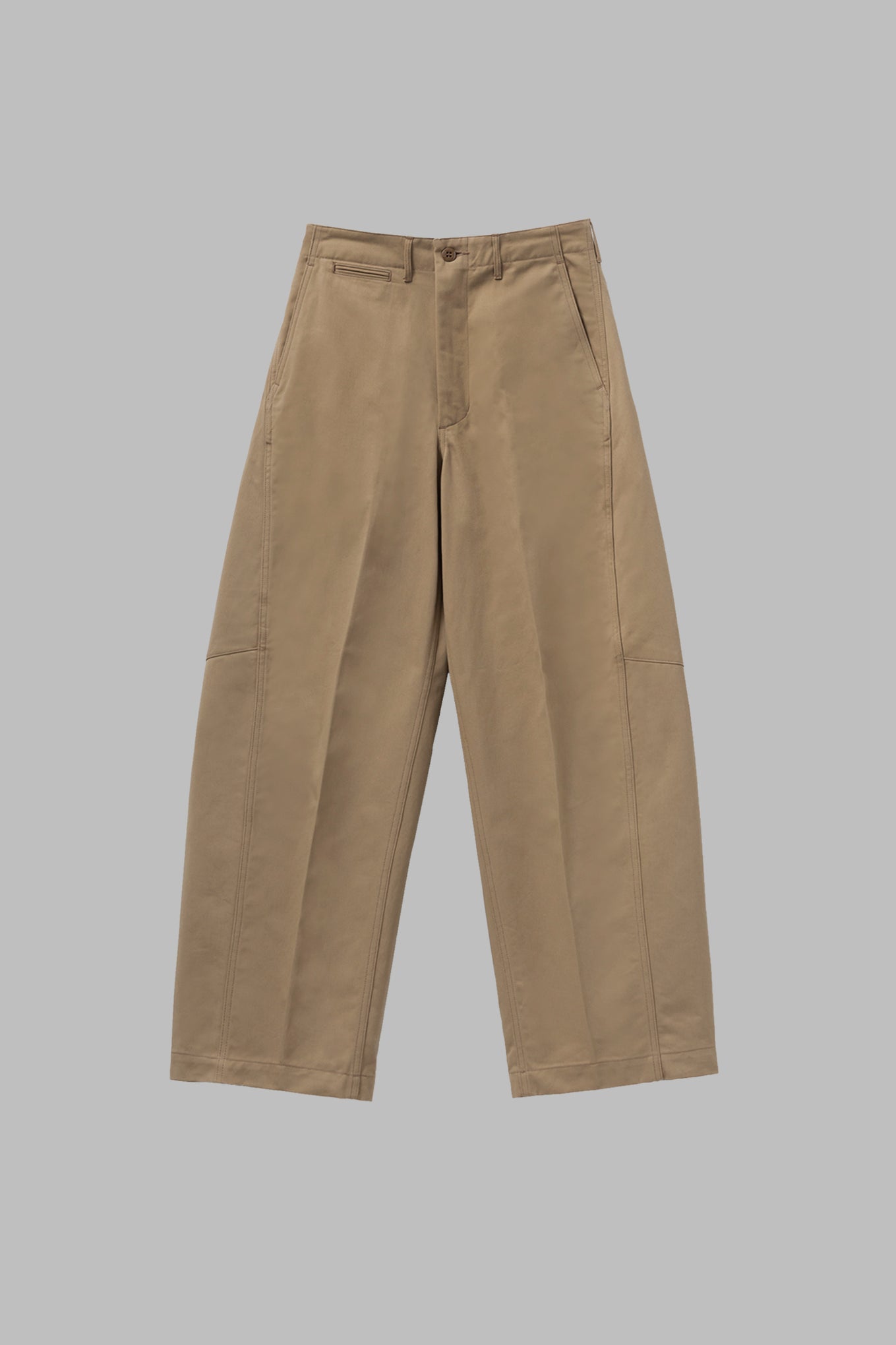 BARREL LEG CHINO PANTS