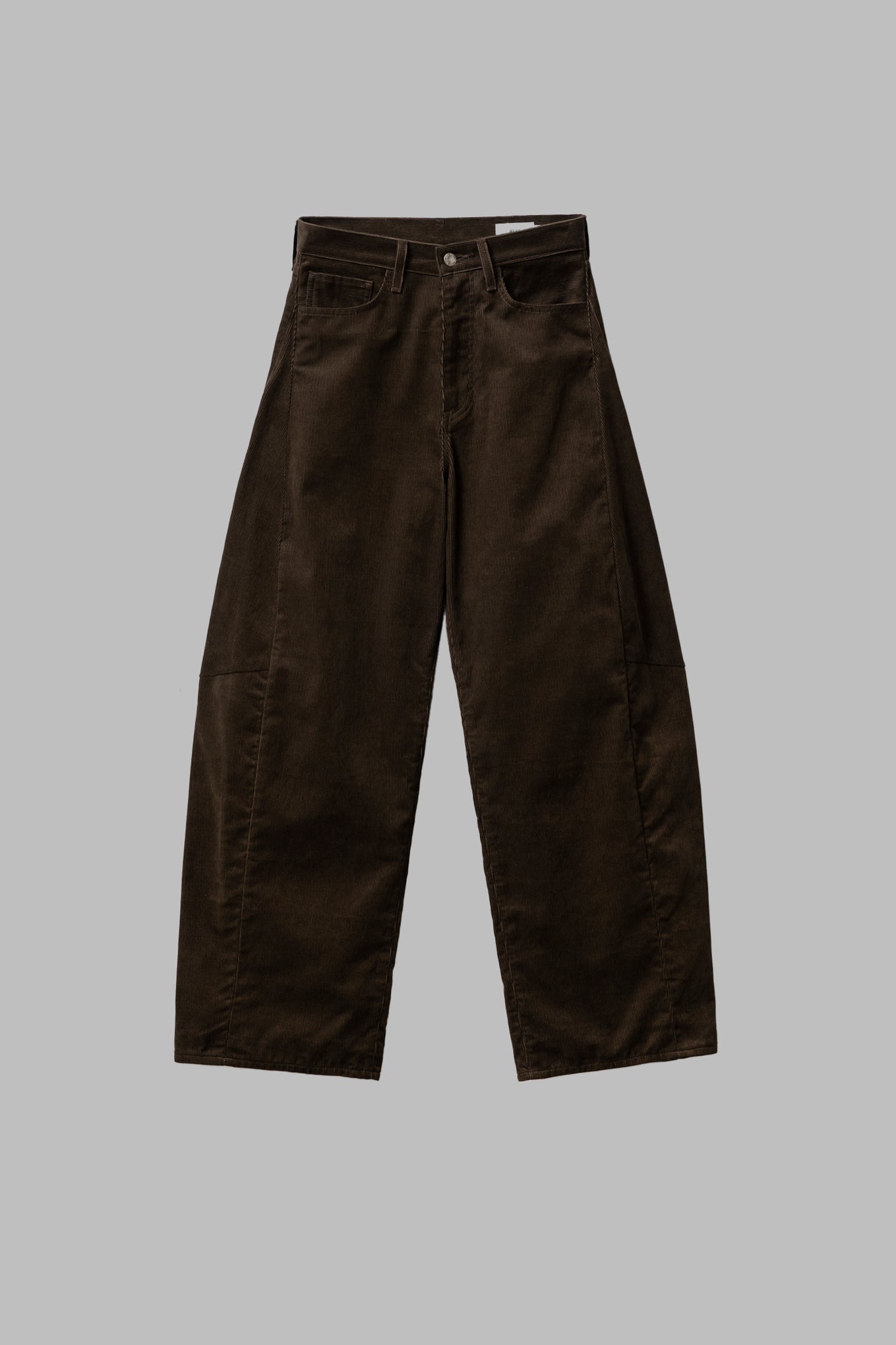 CORDUROY BARREL LEG JEANS