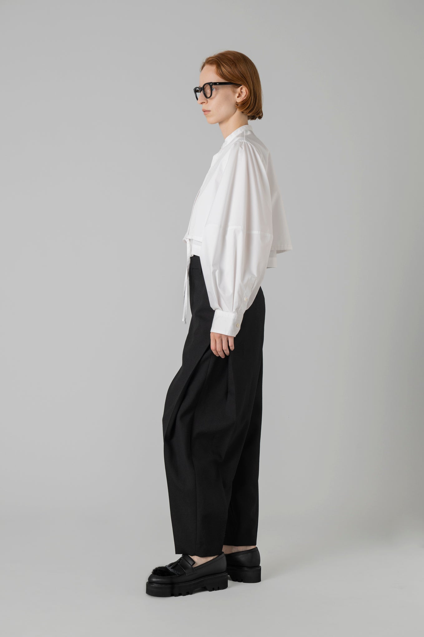 T/C BALLOON SLEEVE BLOUSE