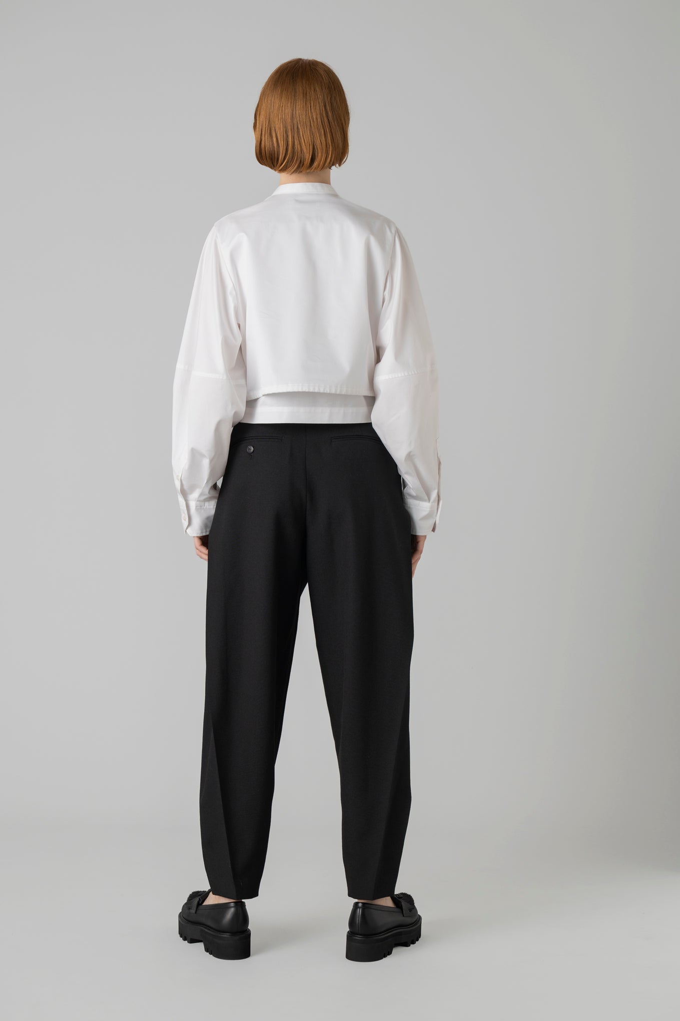 T/C BALLOON SLEEVE BLOUSE