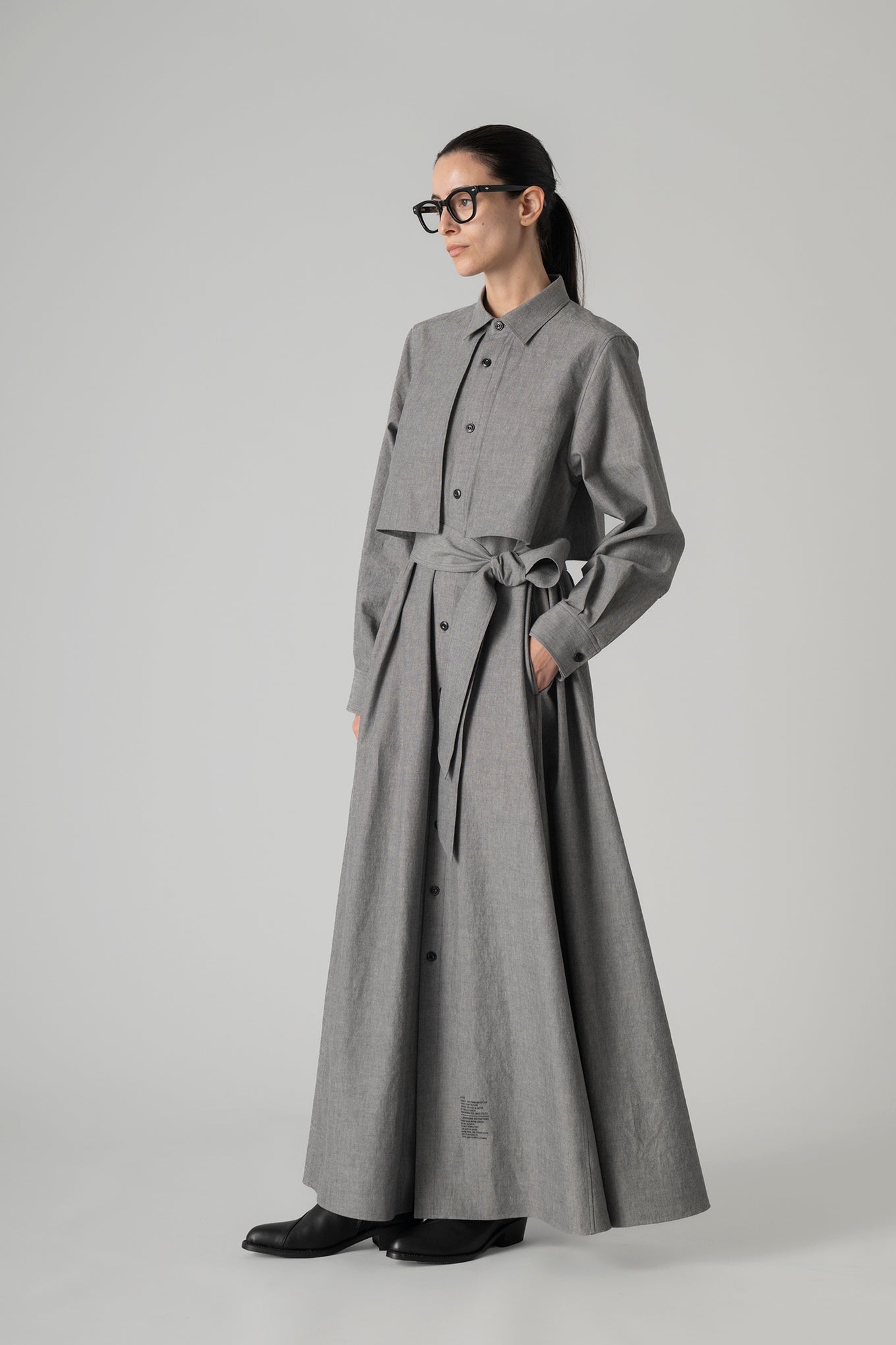 CHAMBRAY DRESS