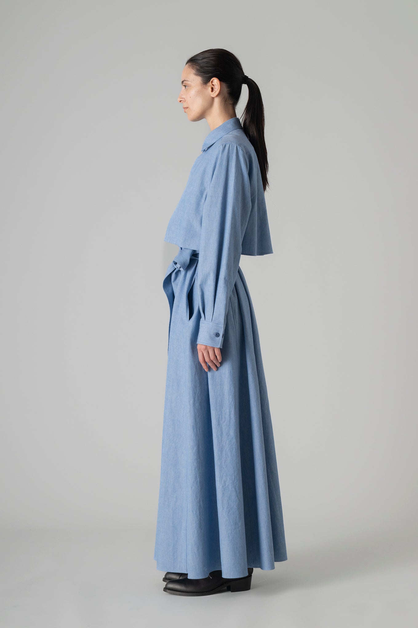 CHAMBRAY DRESS