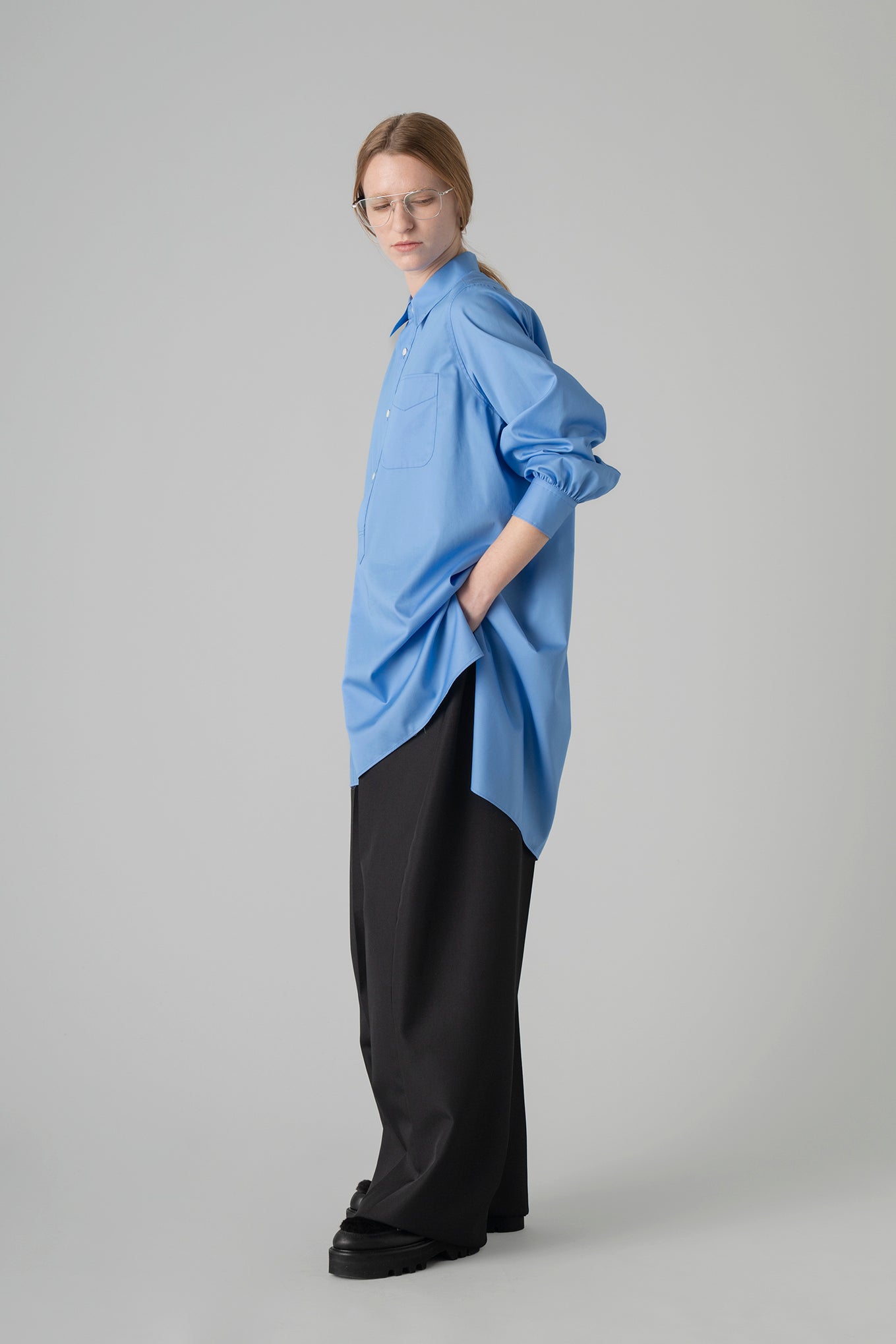 BROAD LONG SHIRT