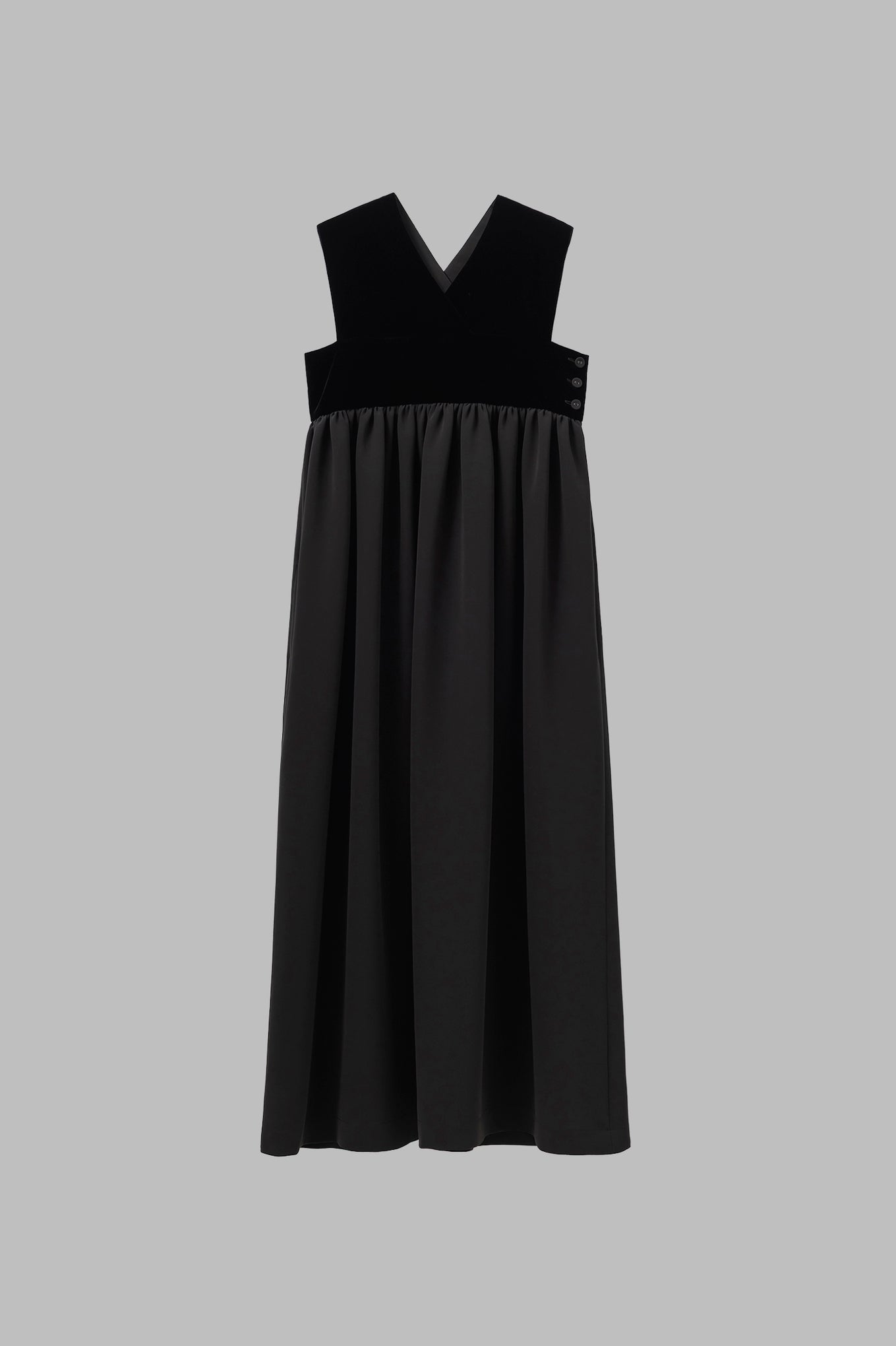 VELVET MAXI DRESS