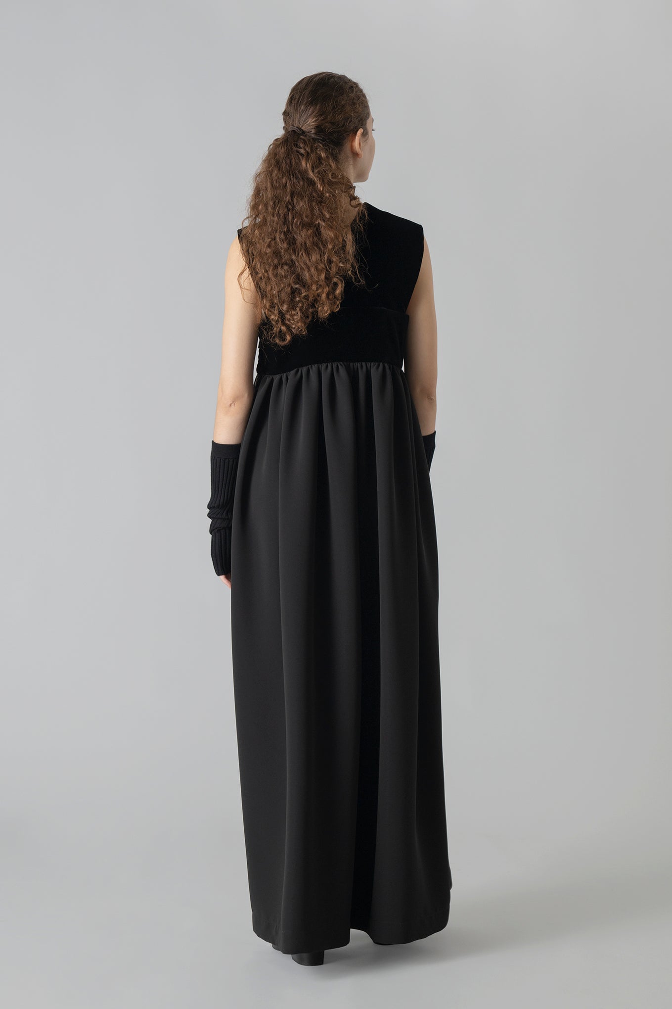 VELVET MAXI DRESS