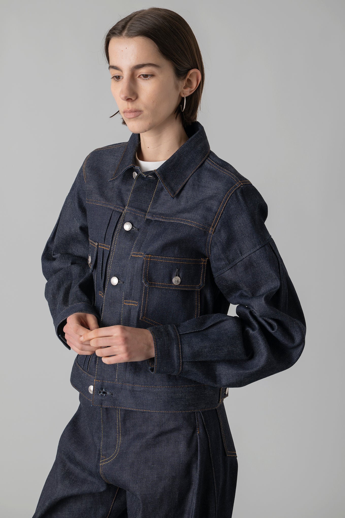 BALLOON SLEEVE DENIM JACKET TYPE 2 / REGULAR FIT