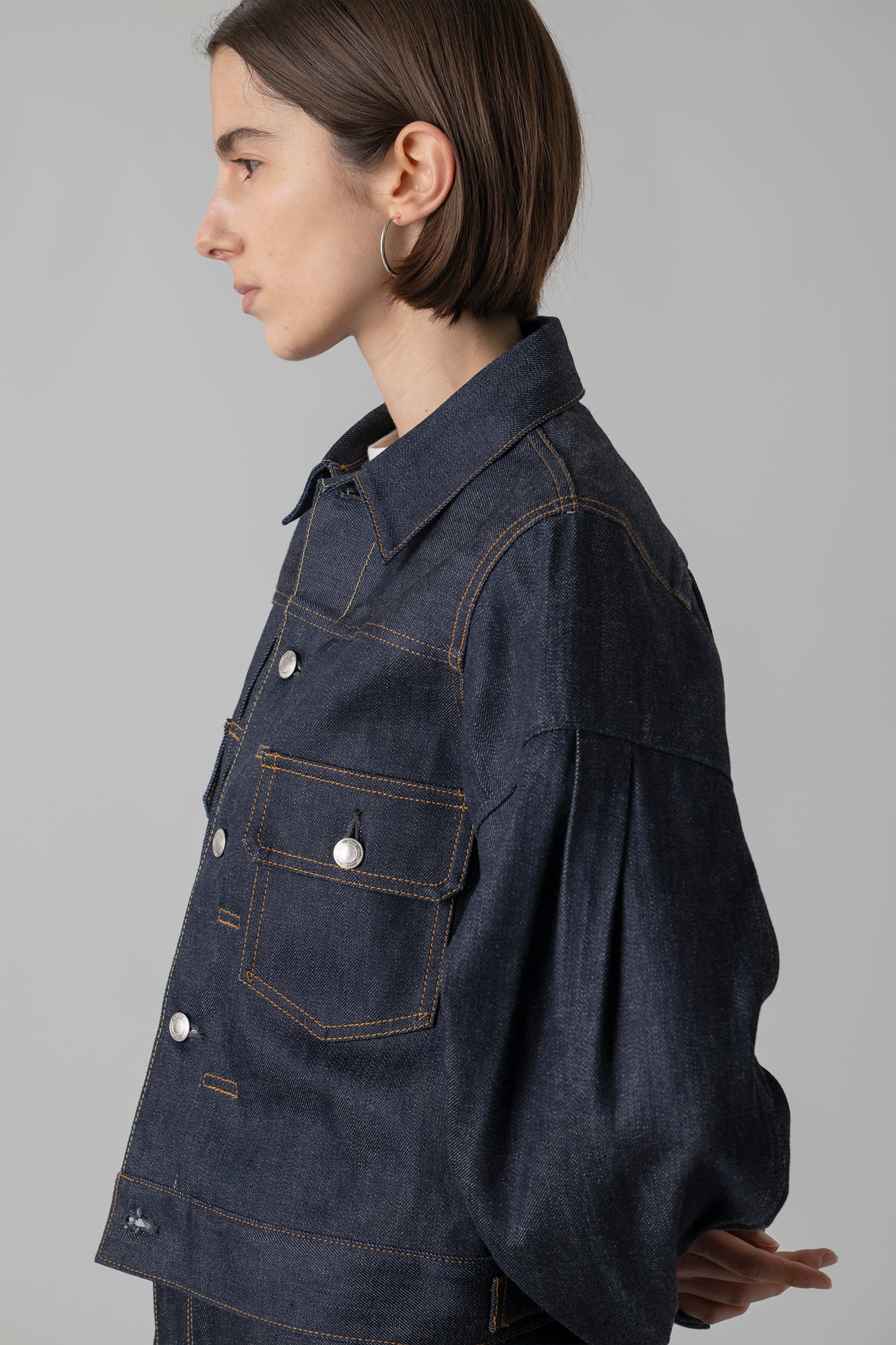 BALLOON SLEEVE DENIM JACKET TYPE 2 / REGULAR FIT