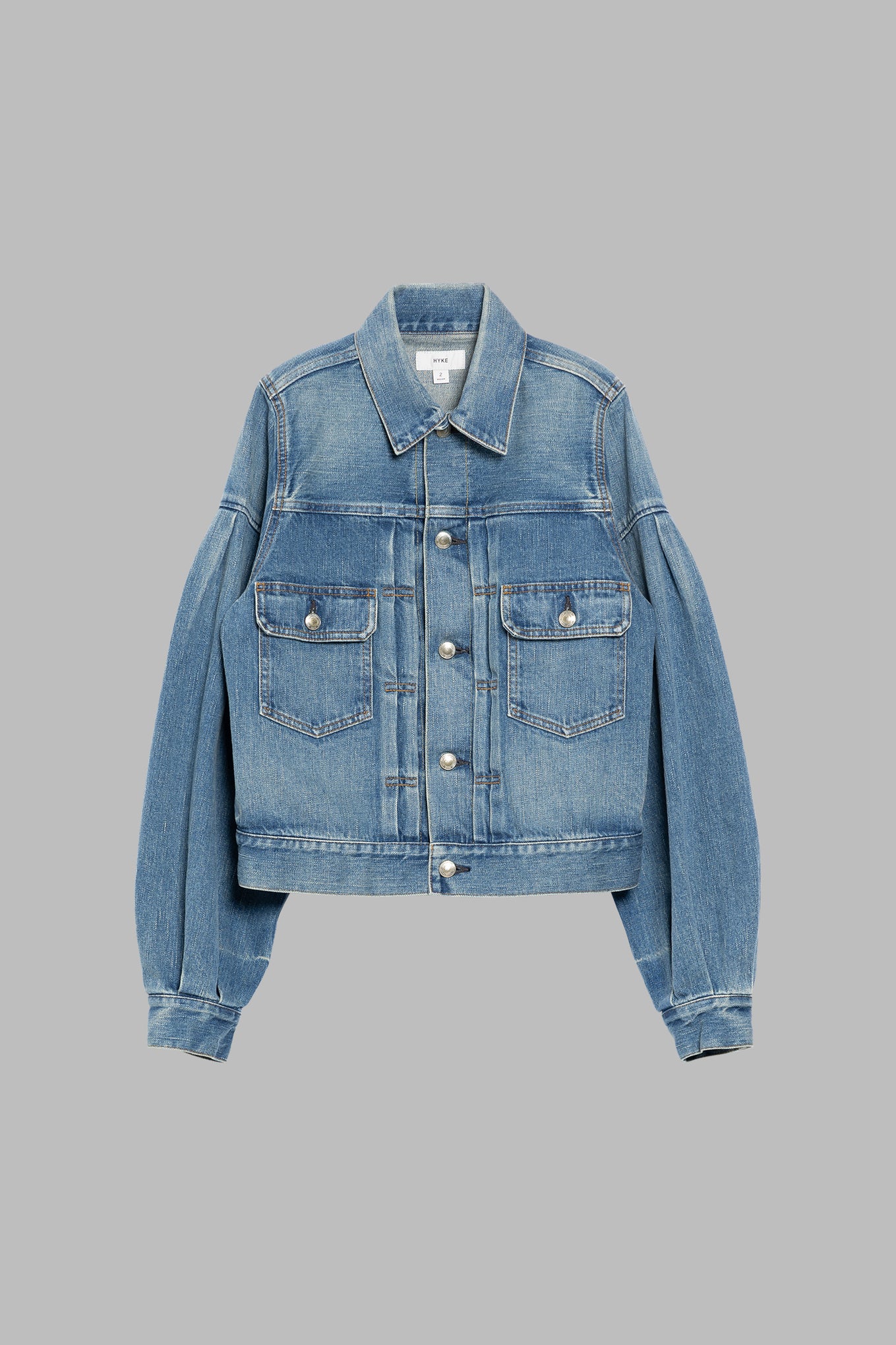 BALLOON SLEEVE DENIM JACKET TYPE 2 / REGULAR FIT
