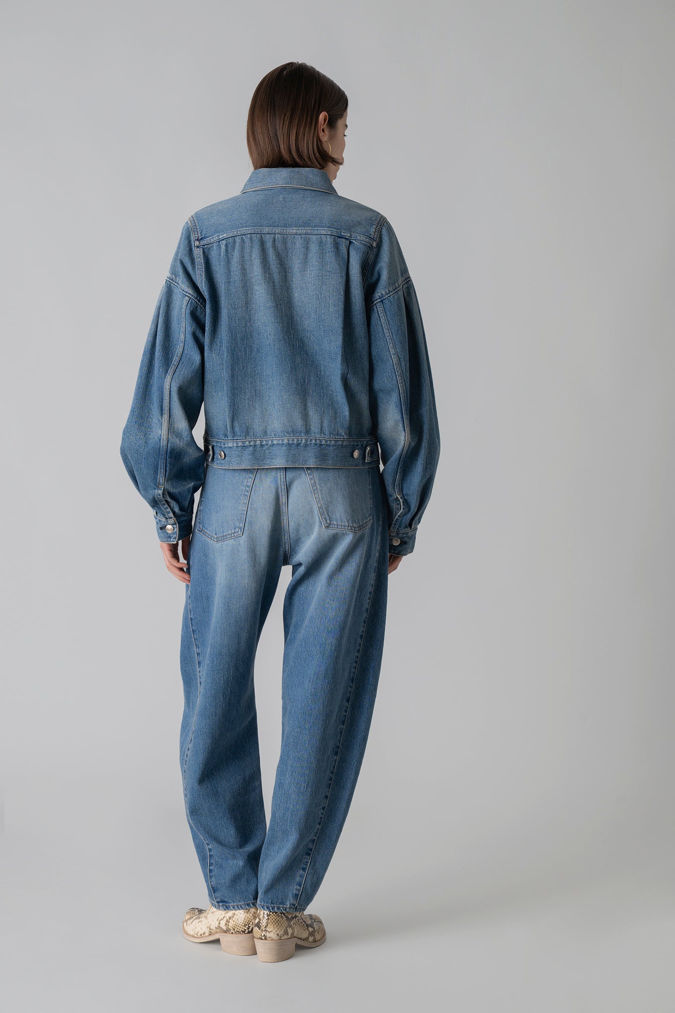 BALLOON SLEEVE DENIM JACKET TYPE 2 / REGULAR FIT