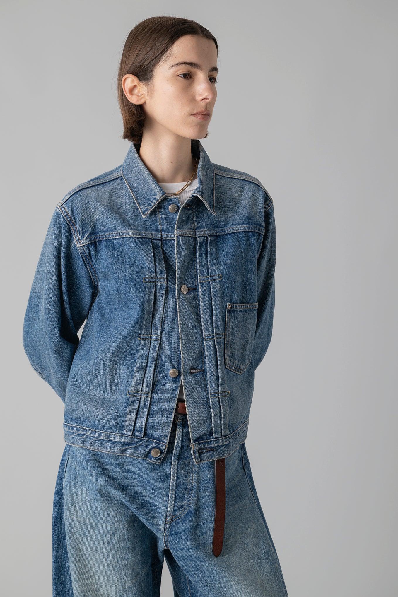 DENIM JACKET TYPE 1 / <br>REGULAR FIT