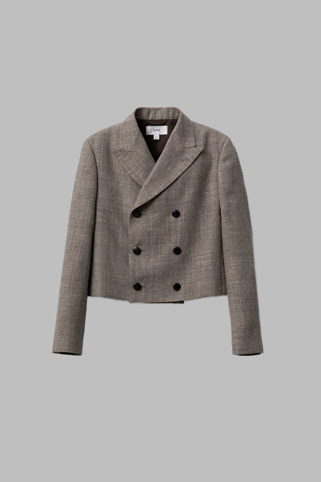 TWEED DOUBLE-BREASTED BLAZER