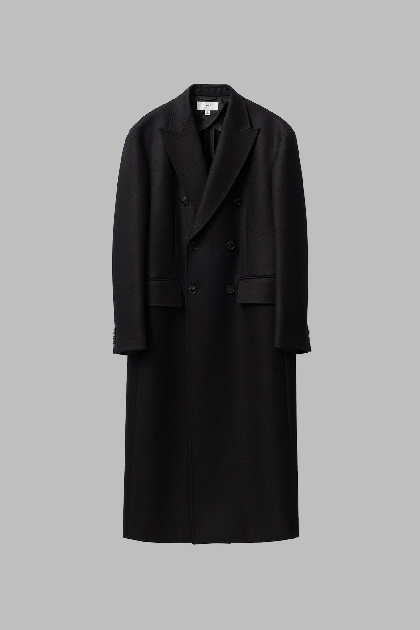 MELTON DOUBLE-BREASTED COAT