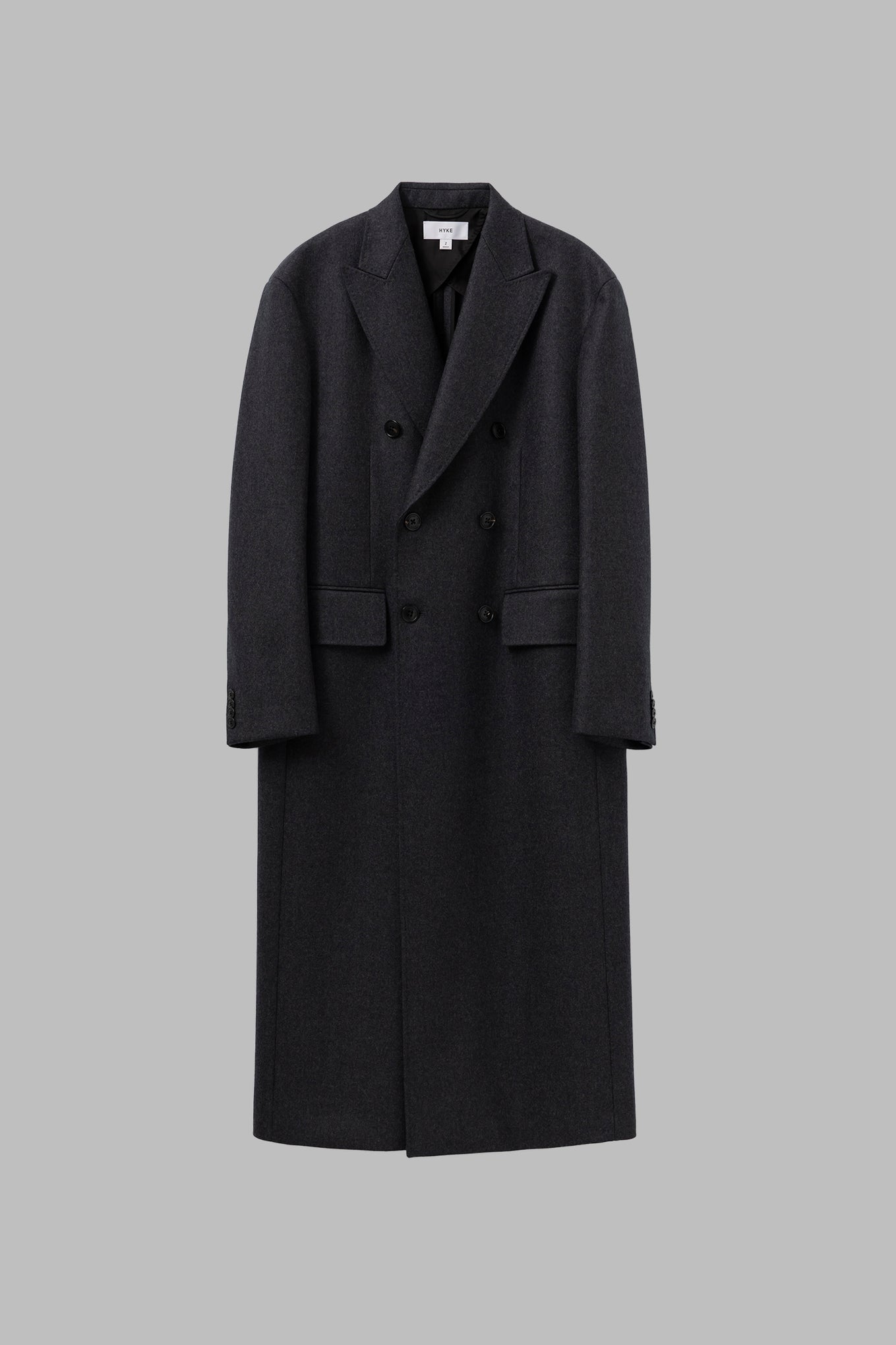 MELTON DOUBLE-BREASTED COAT