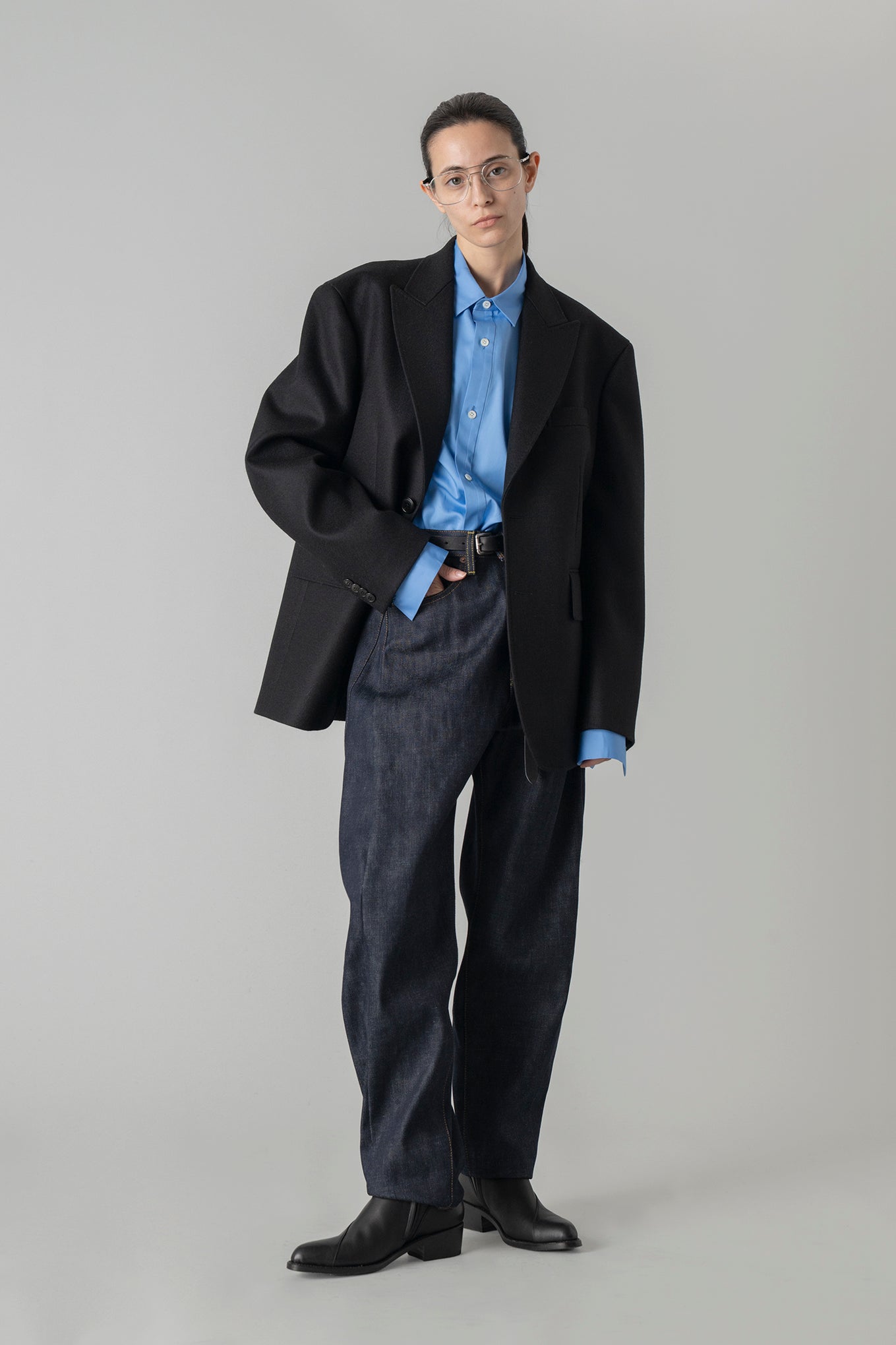 MELTON BLAZER