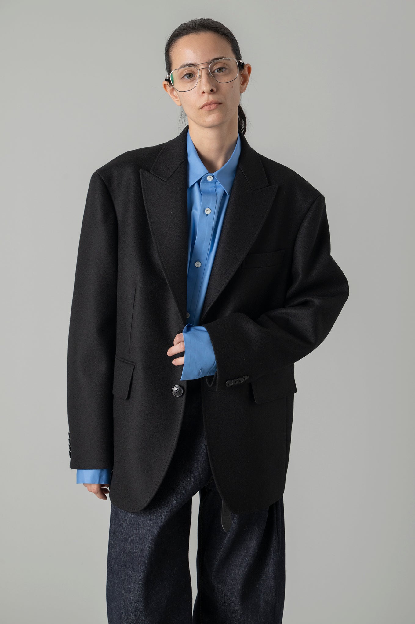 MELTON BLAZER