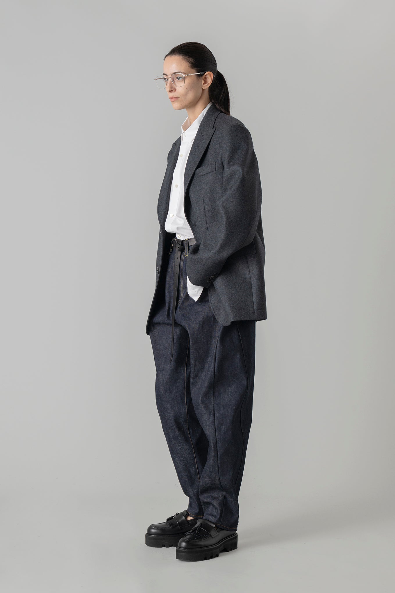 MELTON BLAZER
