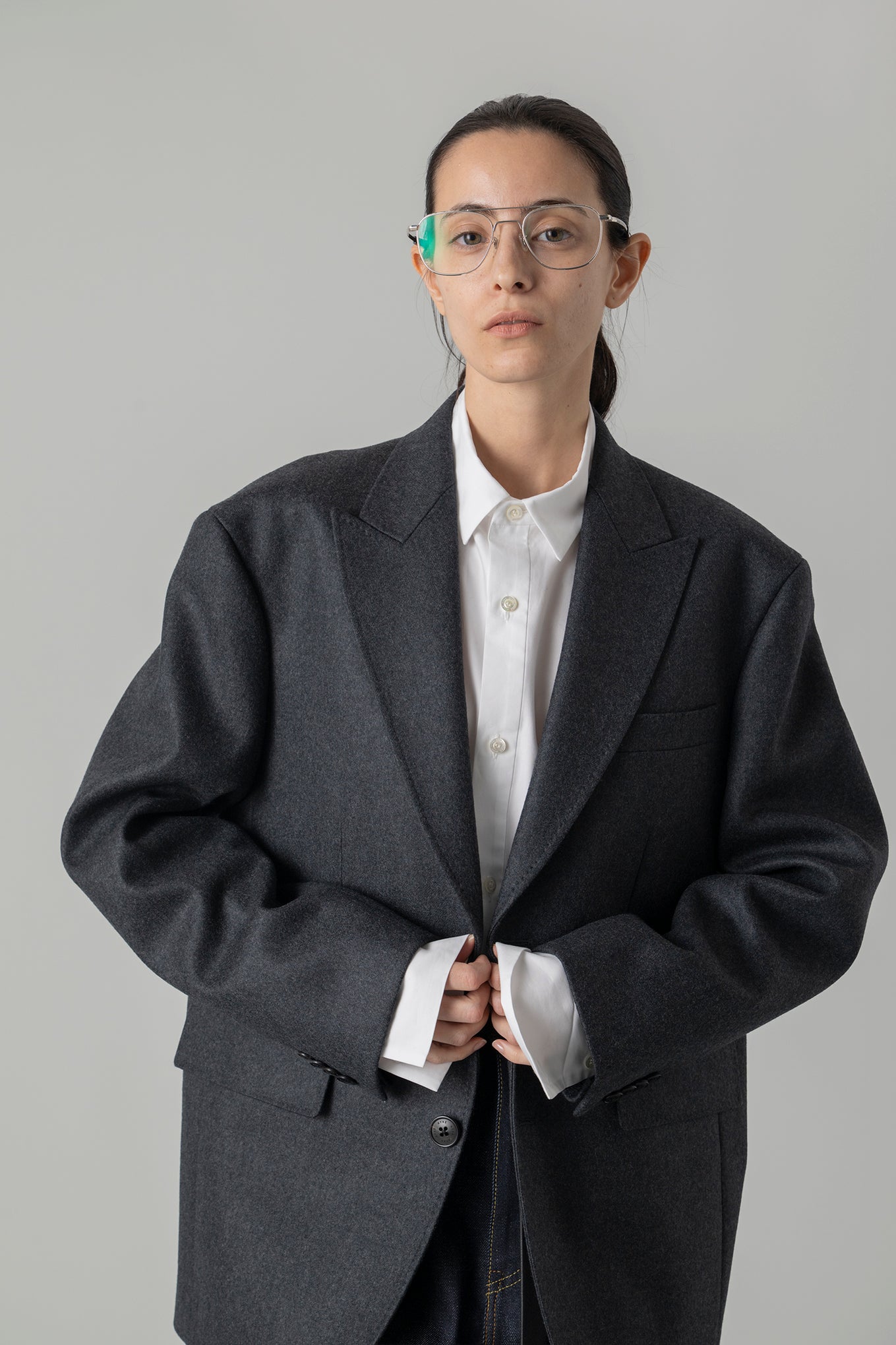 MELTON BLAZER