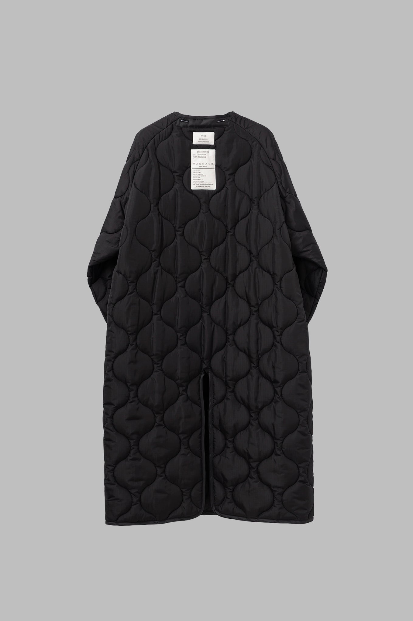 QUILTED LINER COAT