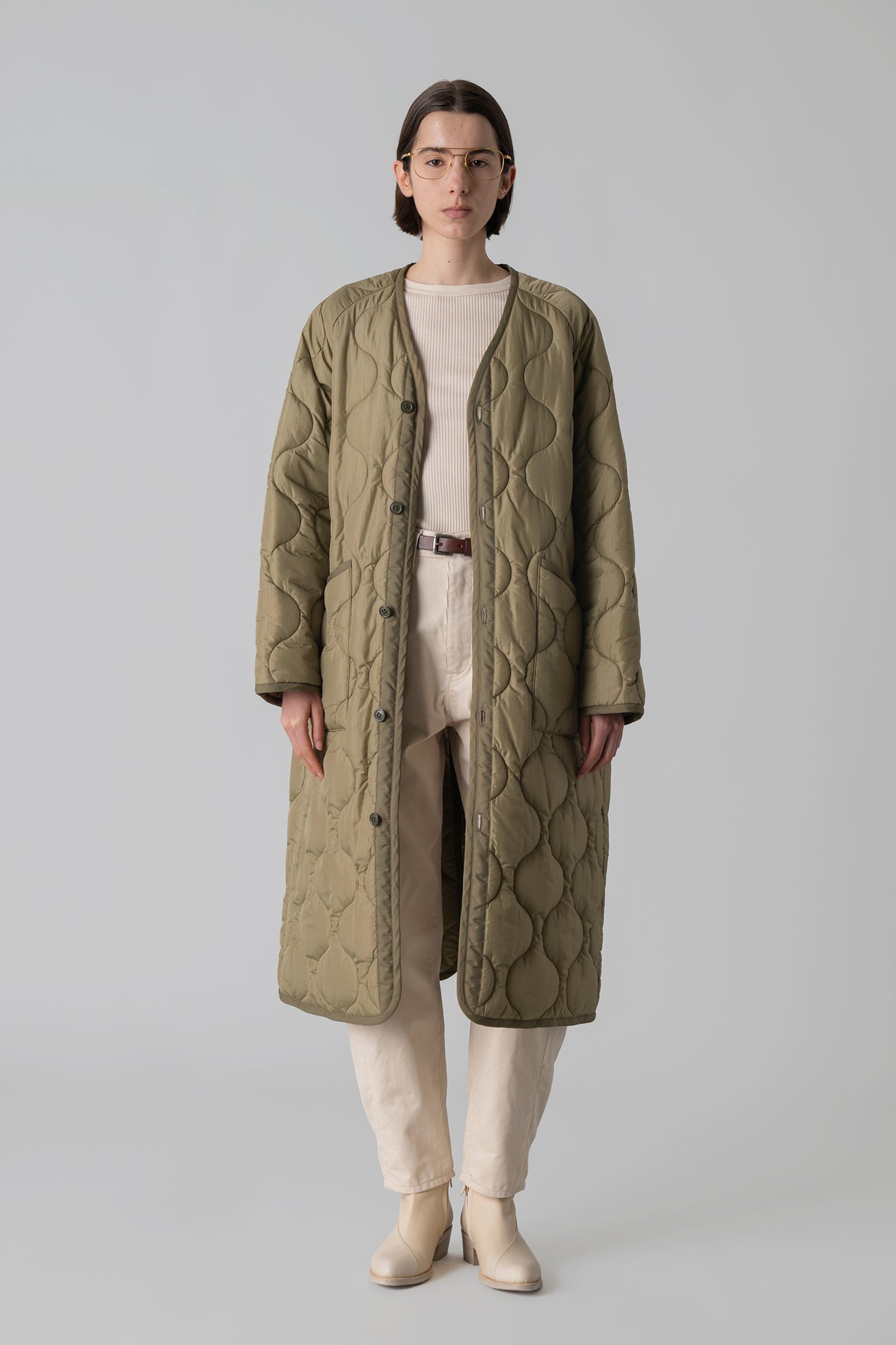 QUILTED LINER COAT