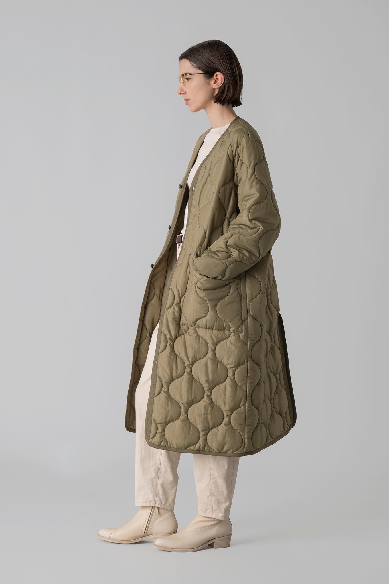 QUILTED LINER COAT