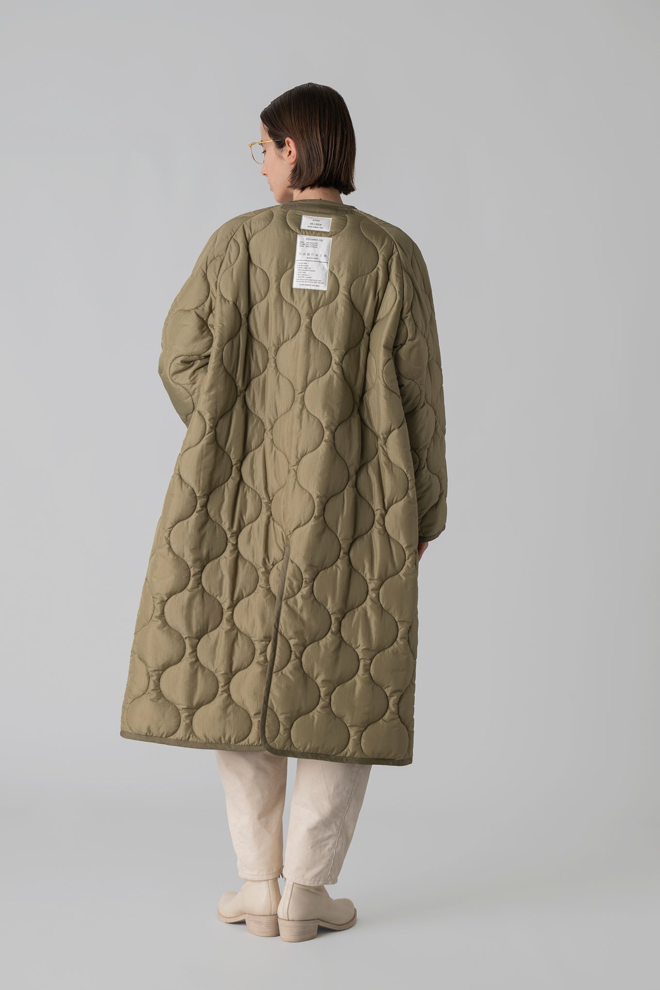 QUILTED LINER COAT