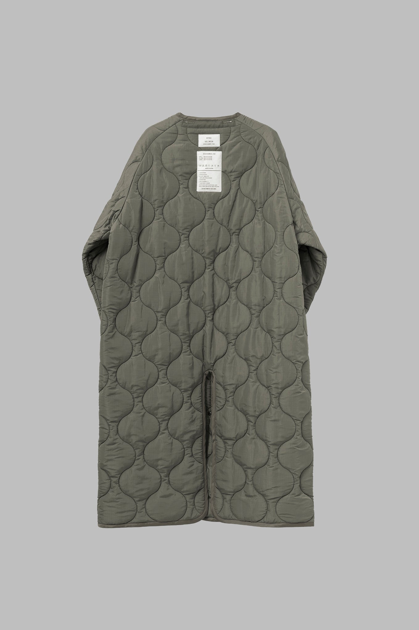 QUILTED LINER COAT