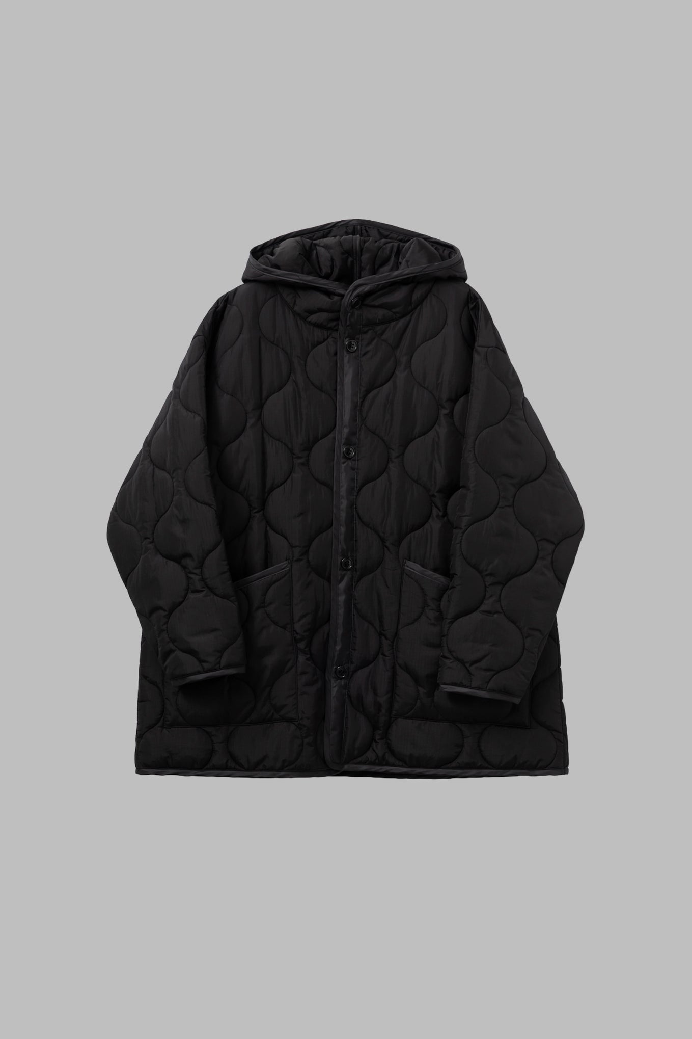 QUILTED HOODED JACKET