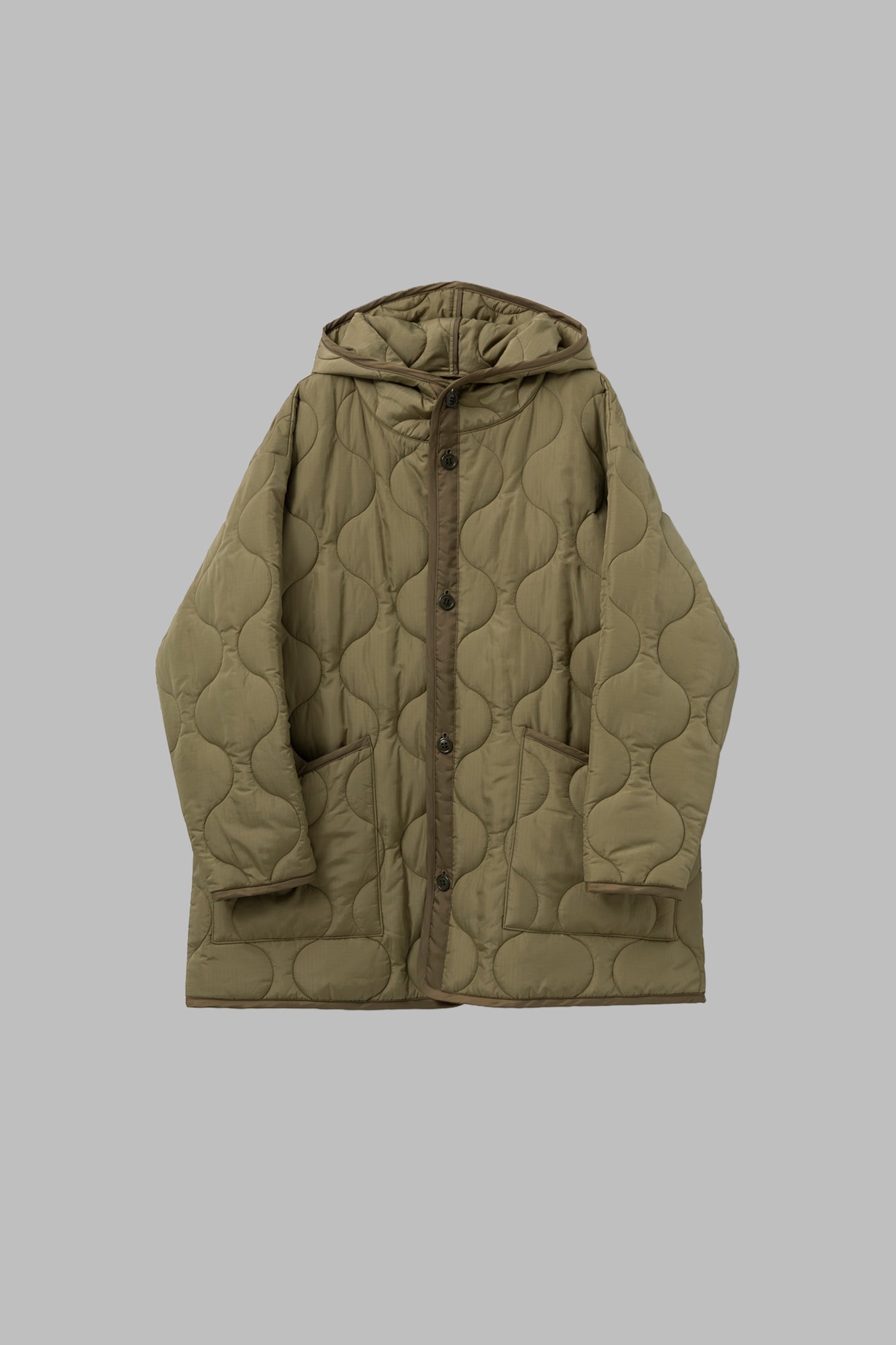 QUILTED HOODED JACKET