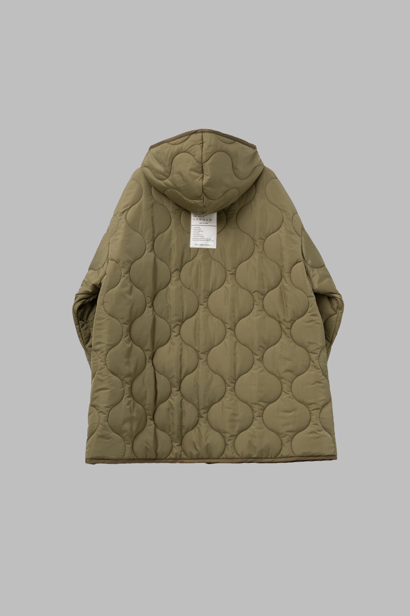 QUILTED HOODED JACKET
