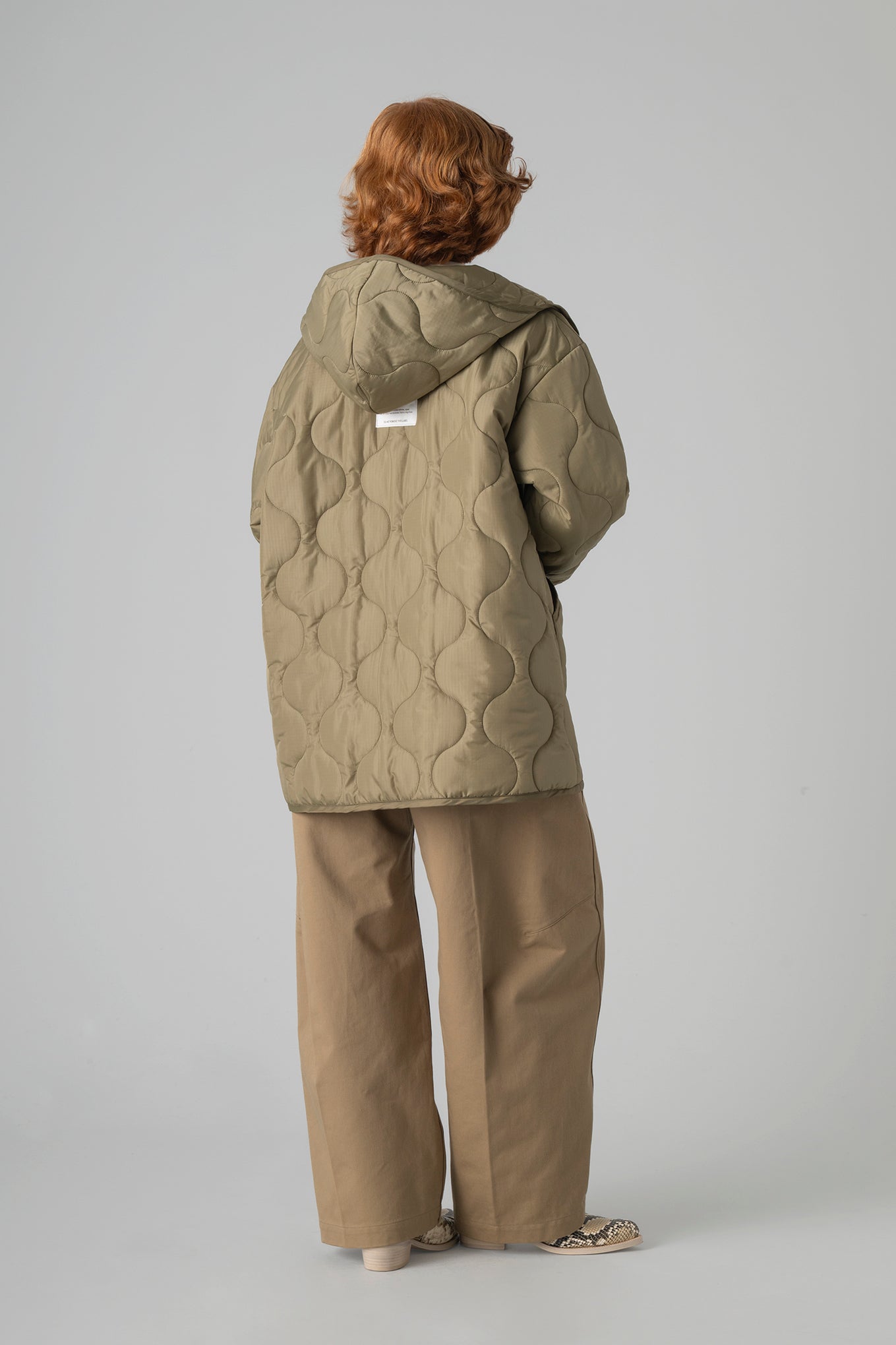 QUILTED HOODED JACKET