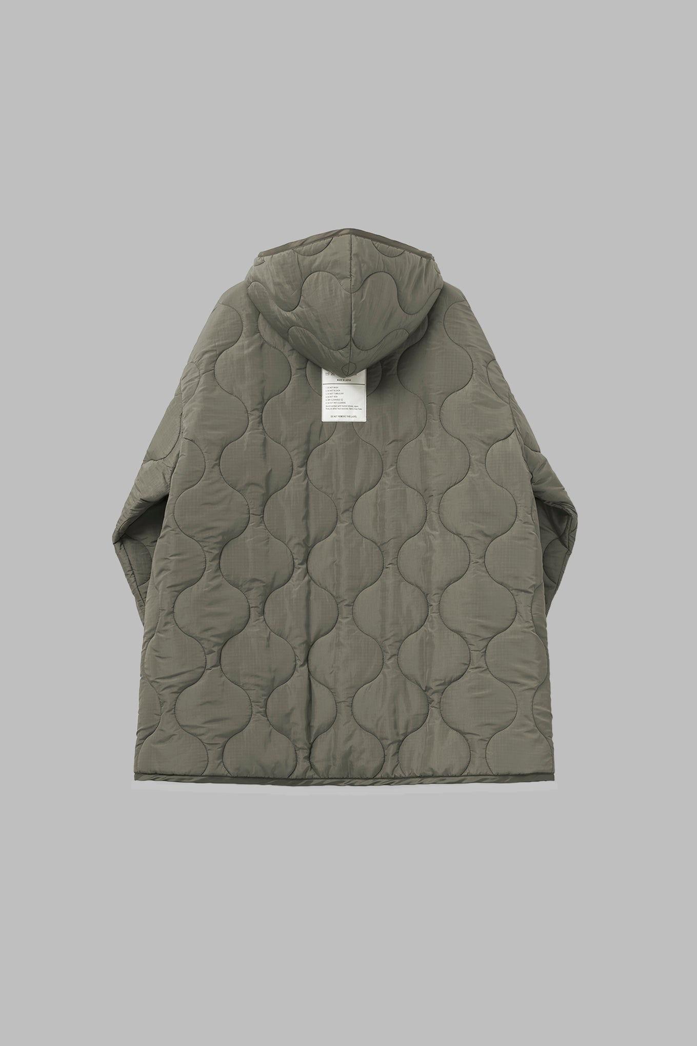 QUILTED HOODED JACKET