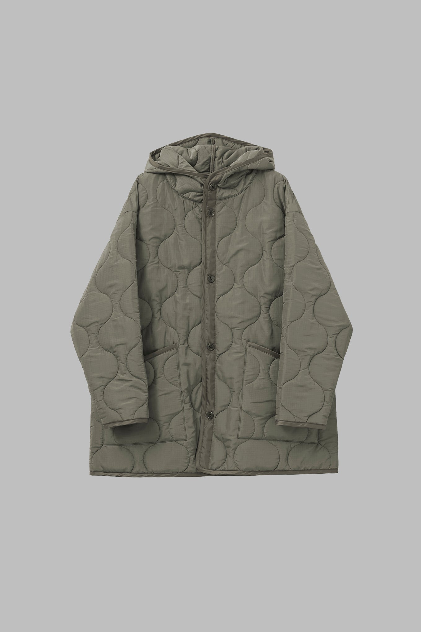 QUILTED HOODED JACKET
