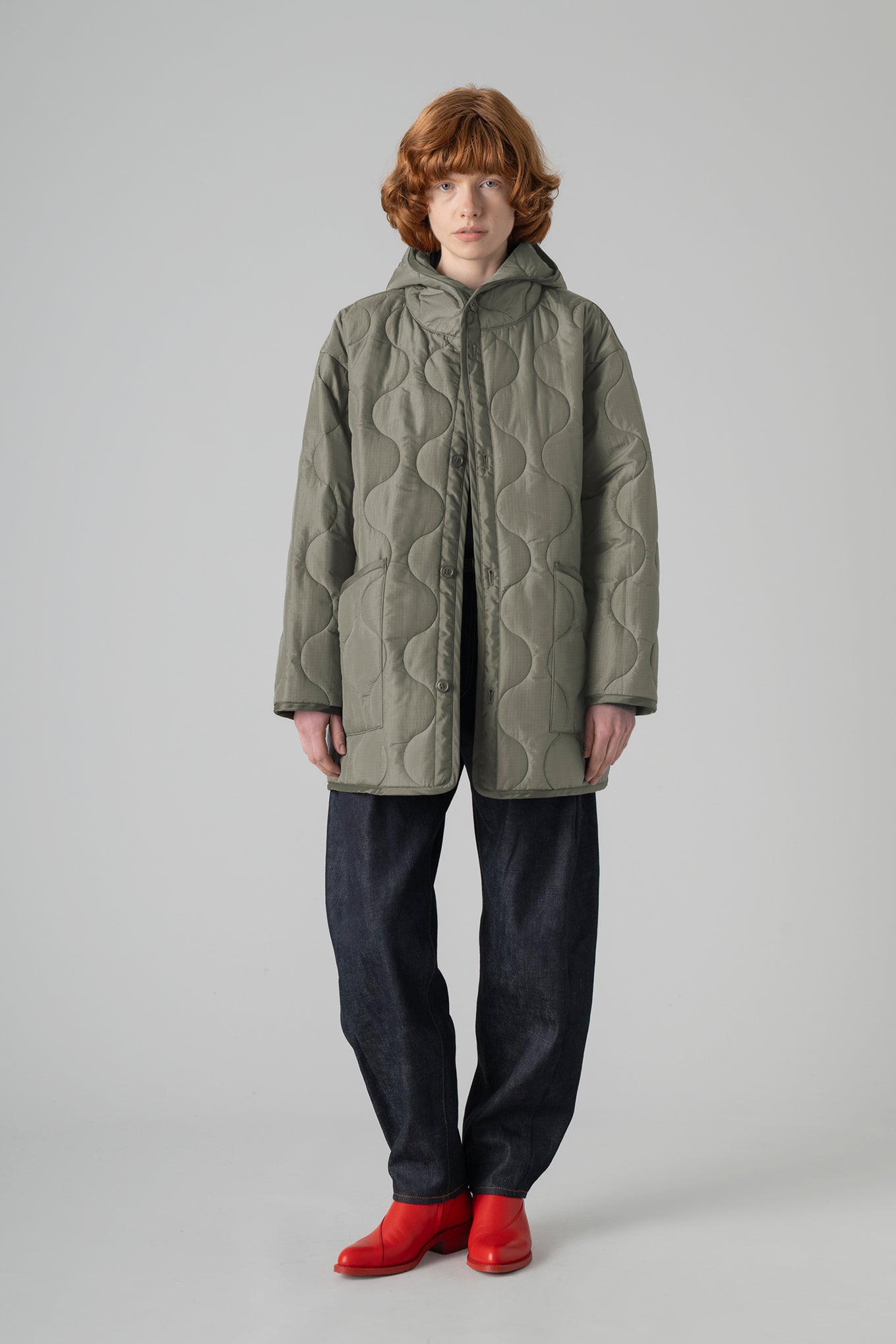 QUILTED HOODED JACKET
