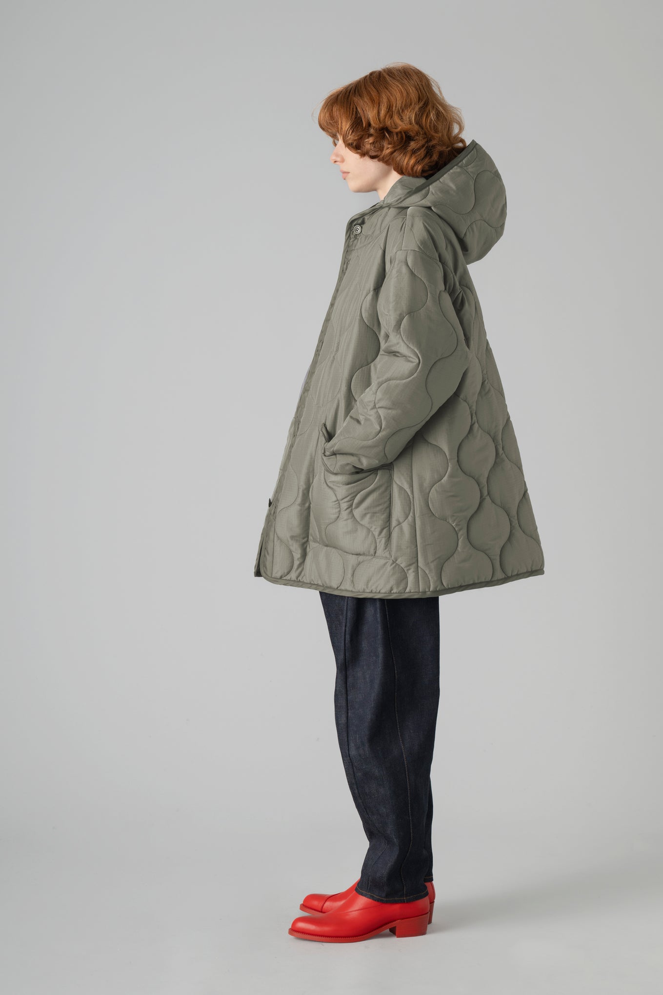 QUILTED HOODED JACKET