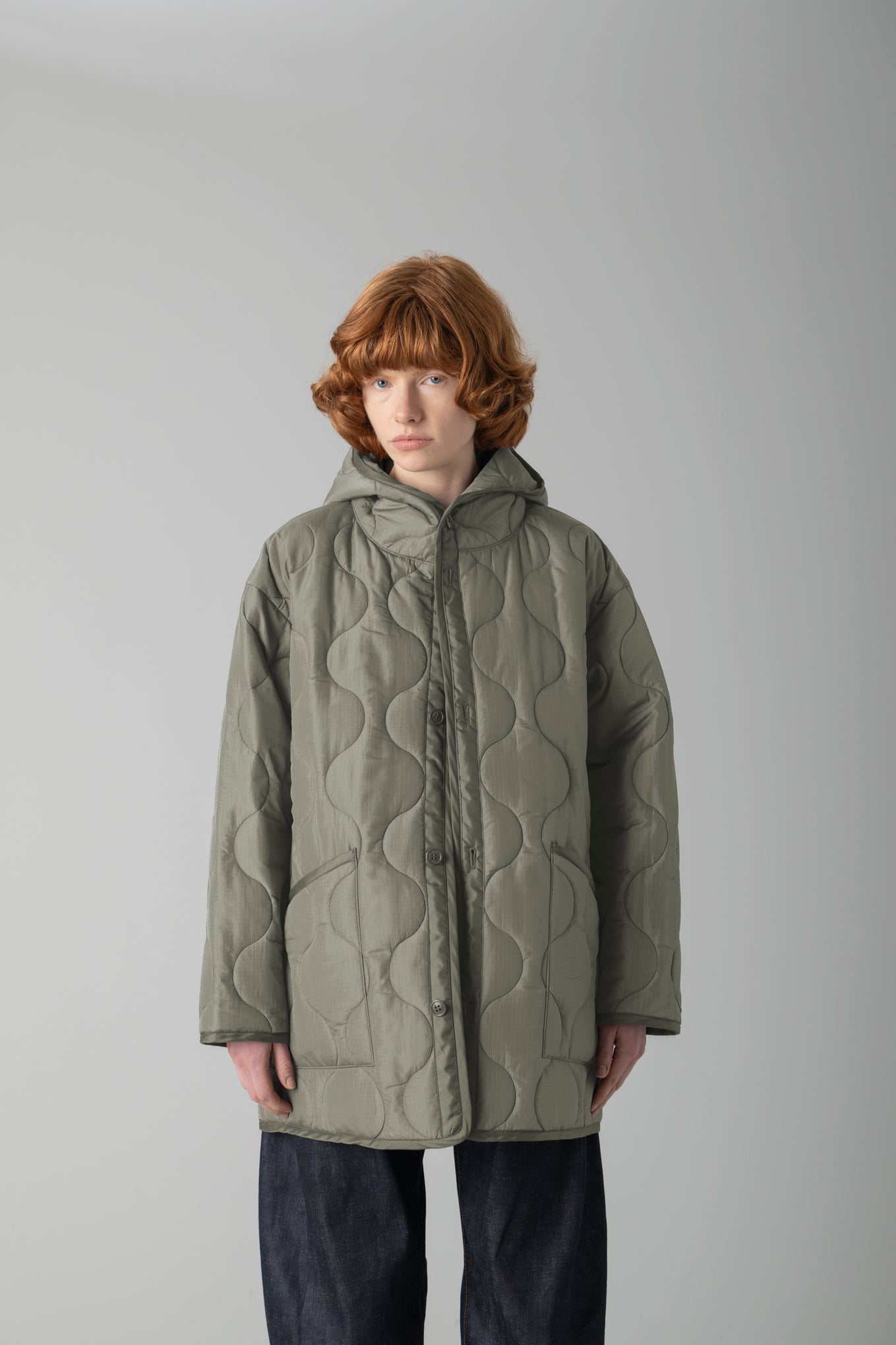 QUILTED HOODED JACKET
