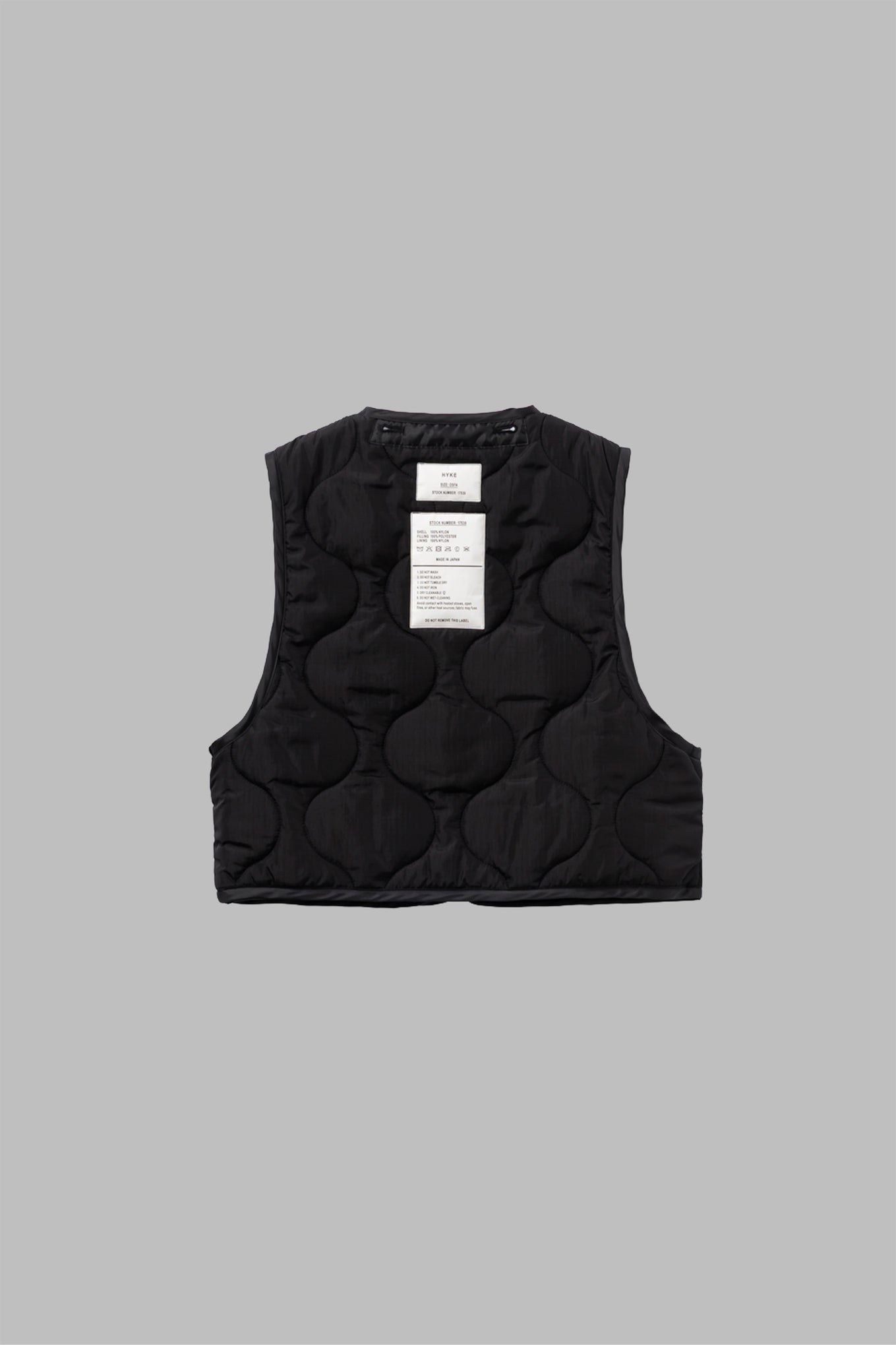 QUILTED CROPPED VEST