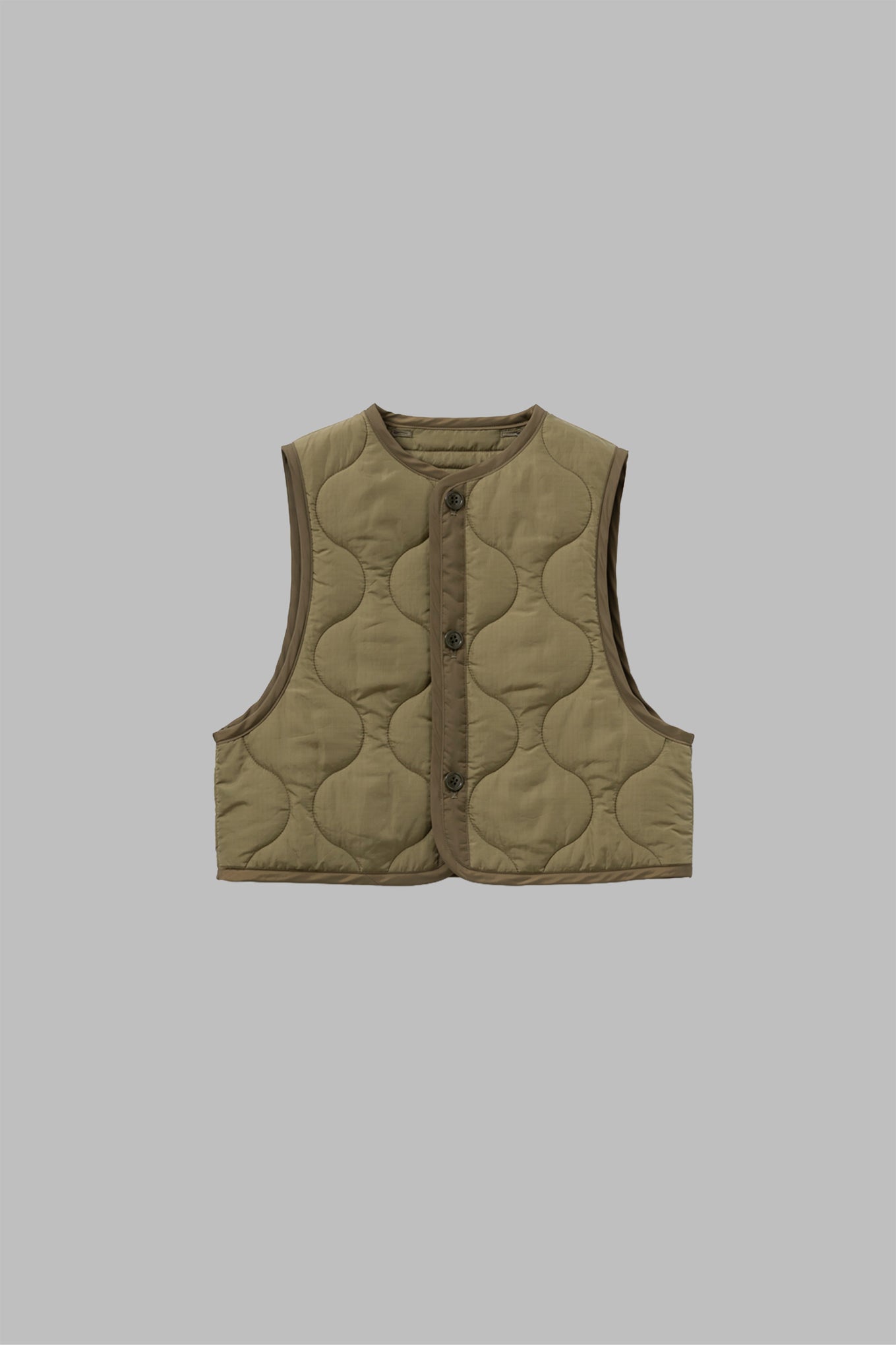 QUILTED CROPPED VEST