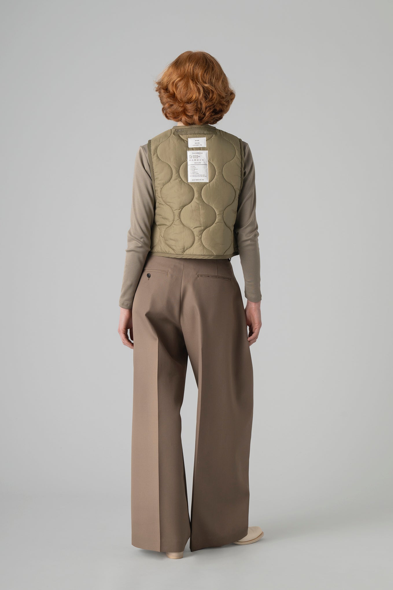 QUILTED CROPPED VEST