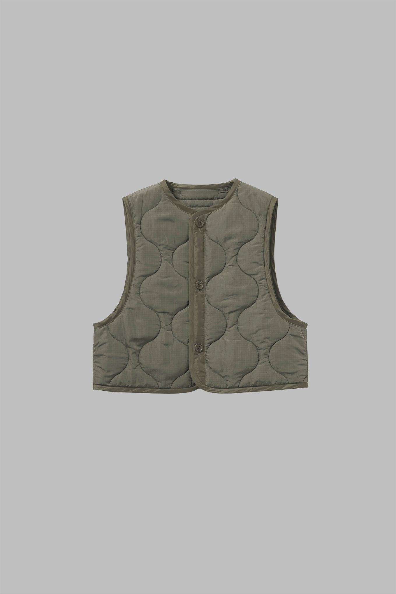 QUILTED CROPPED VEST