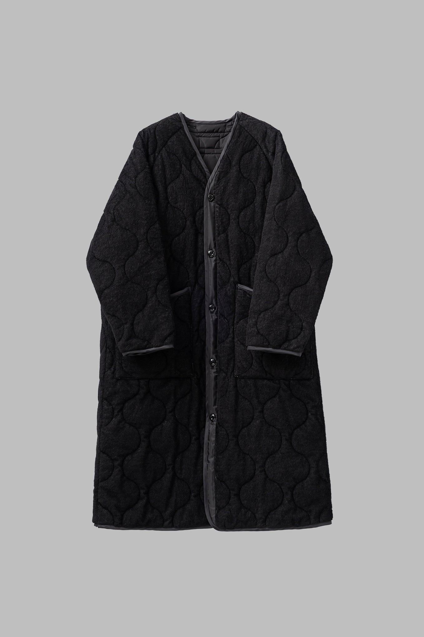 FLEECE QUILTED LINER COAT