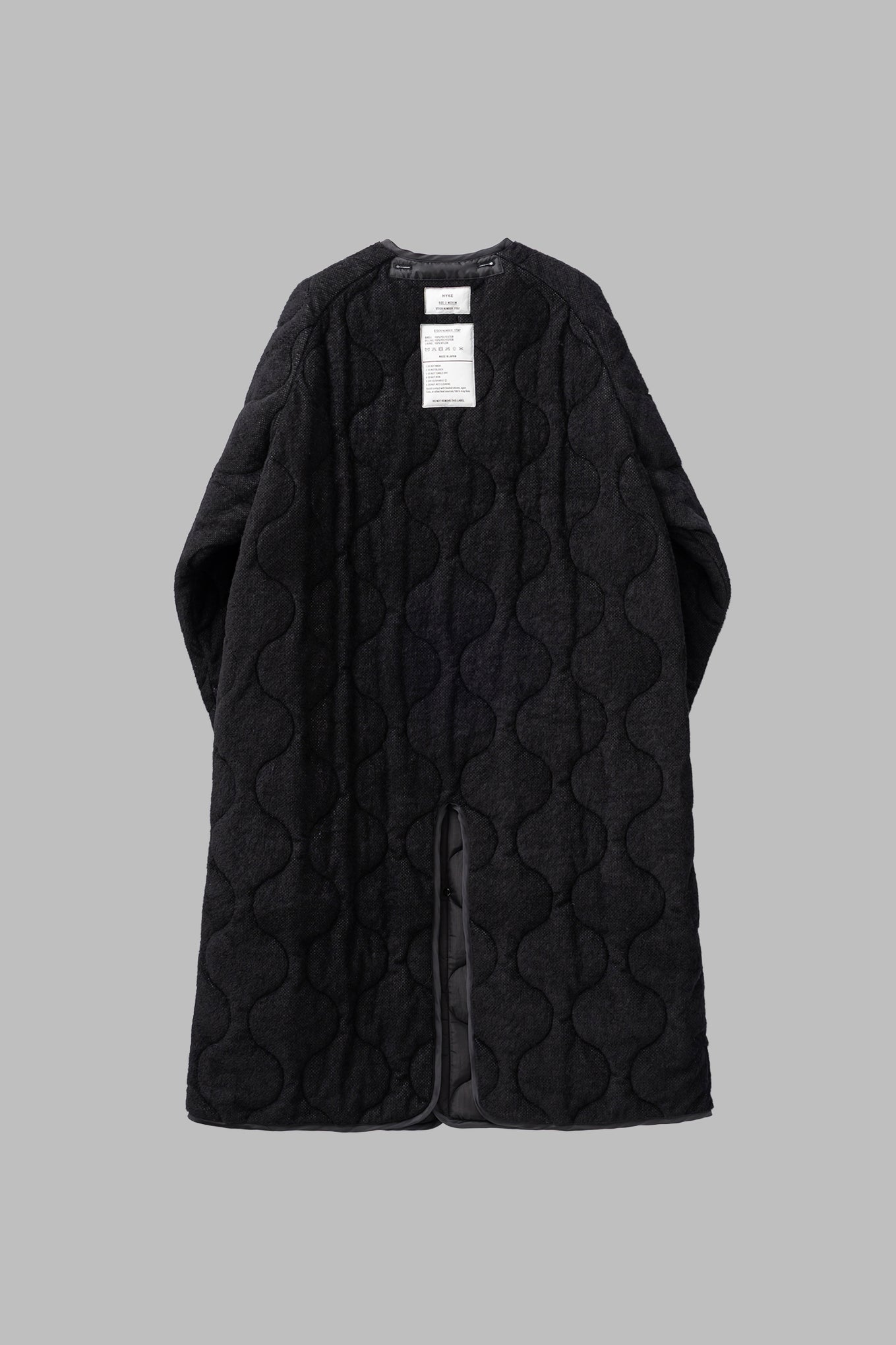 FLEECE QUILTED LINER COAT