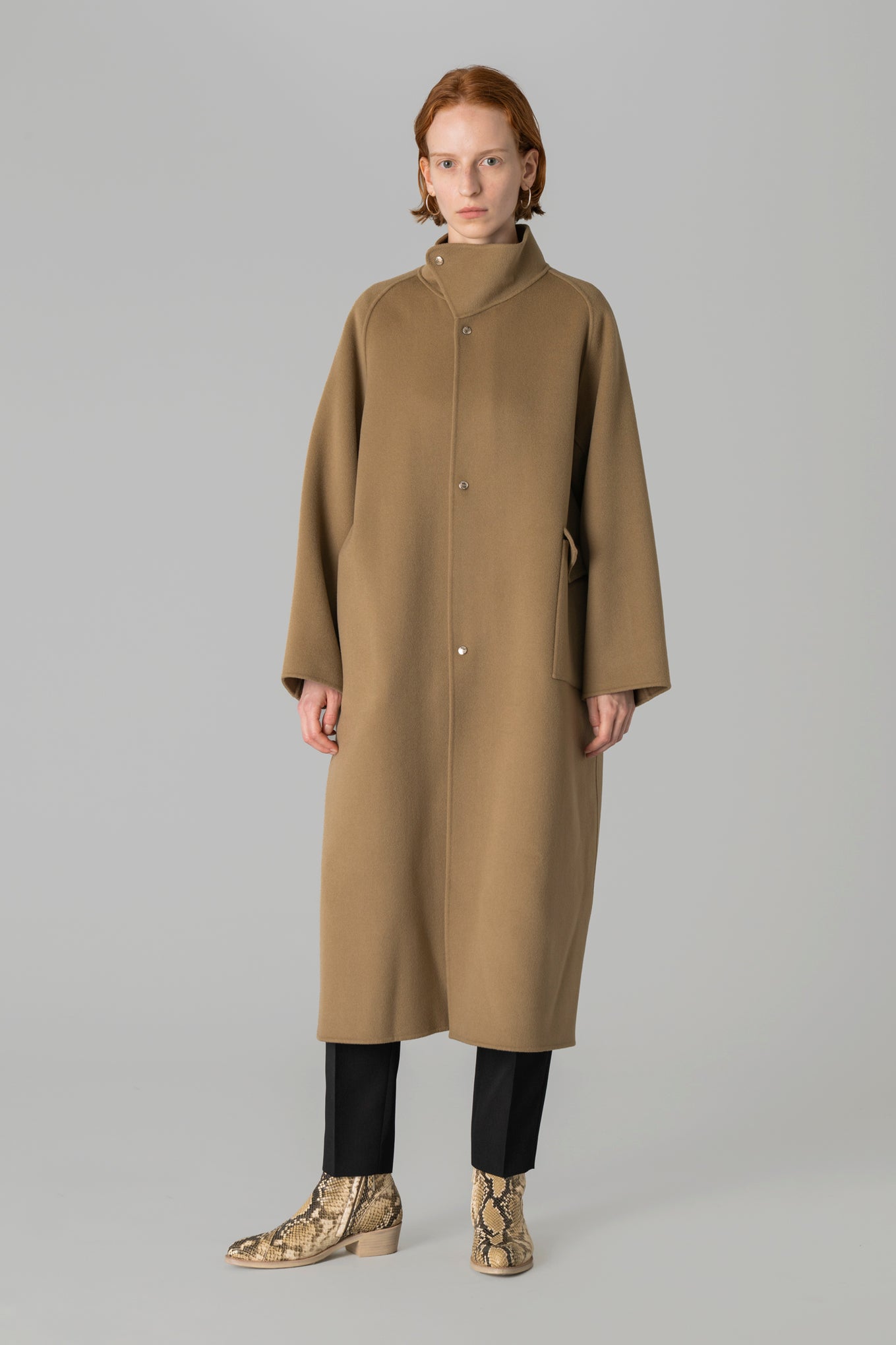 LIGHT DOUBLE-FACED DESERT STORM COAT