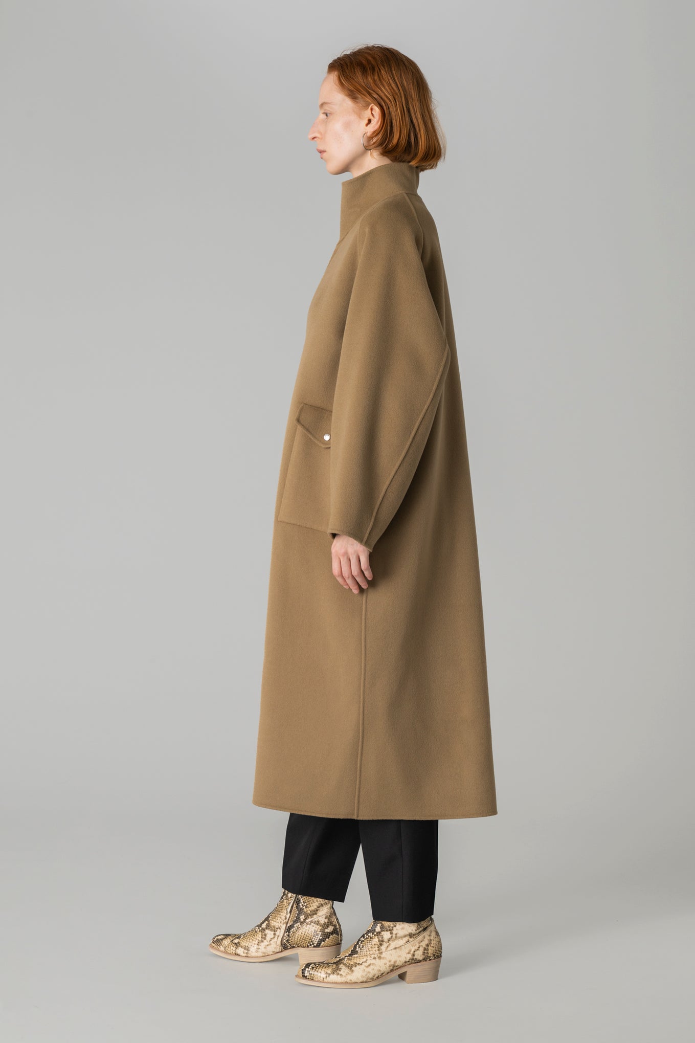 LIGHT DOUBLE-FACED DESERT STORM COAT