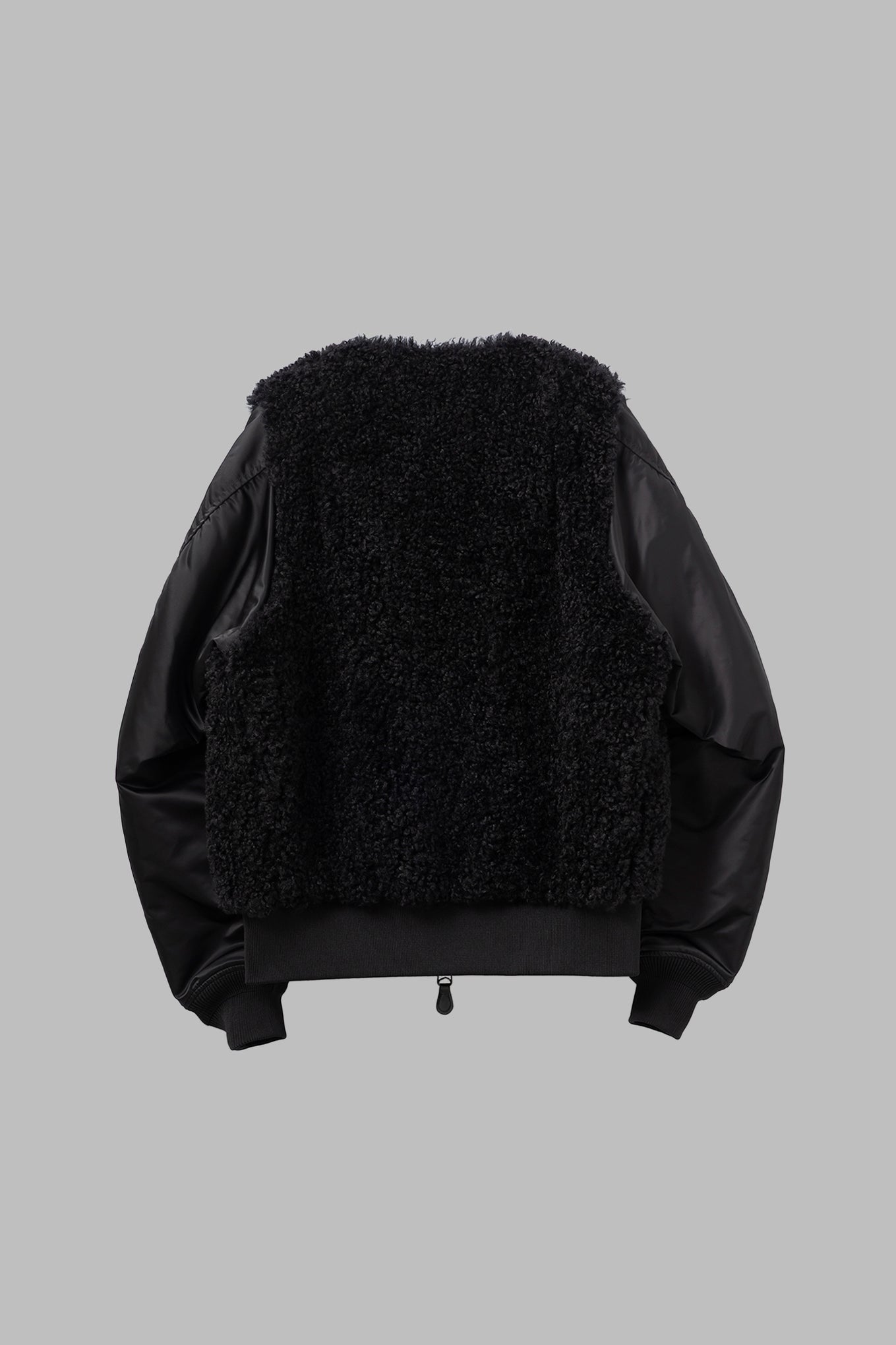 FAUX SHEARLING TYPE MA-1 JACKET