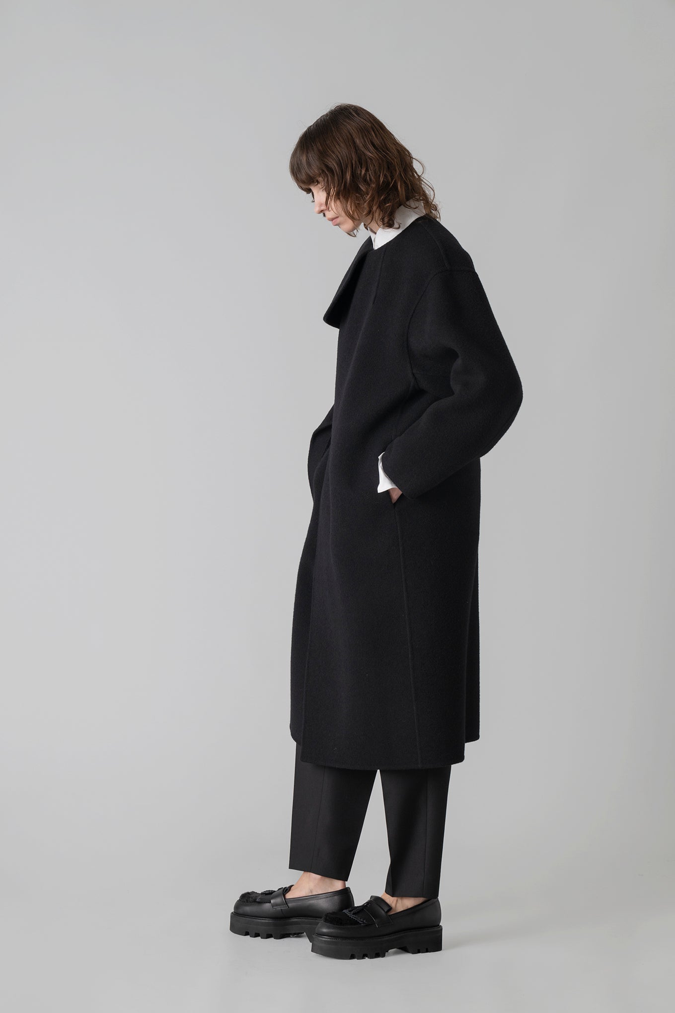 DOUBLE-FACED TRENCH COAT