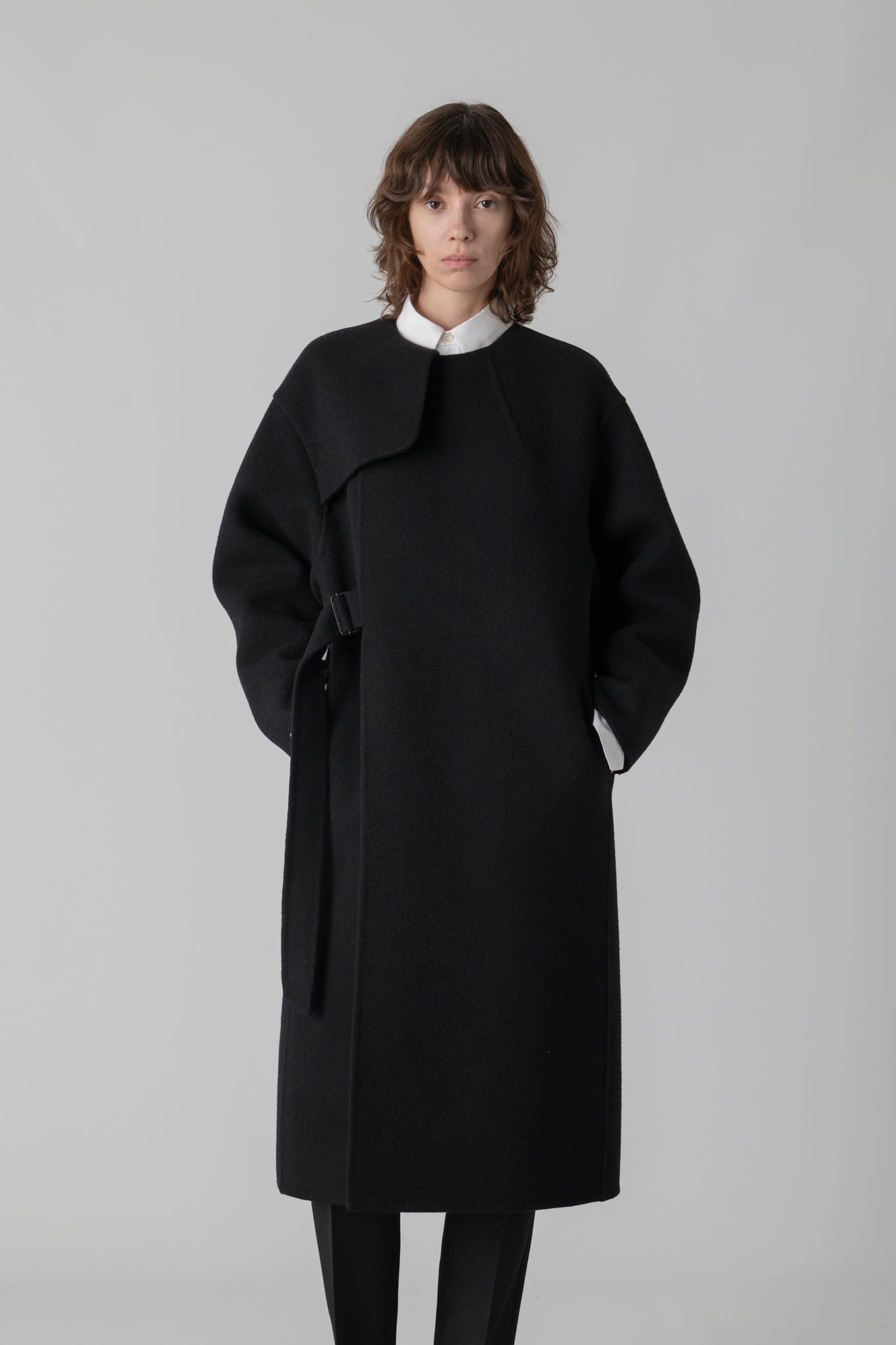 DOUBLE-FACED TRENCH COAT