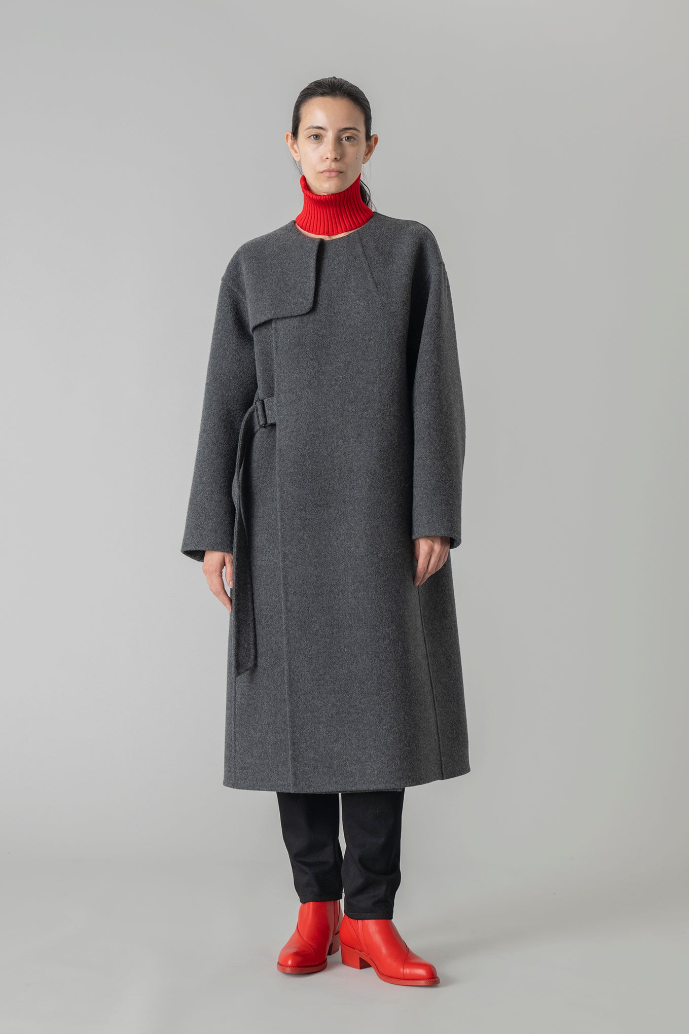 DOUBLE-FACED TRENCH COAT