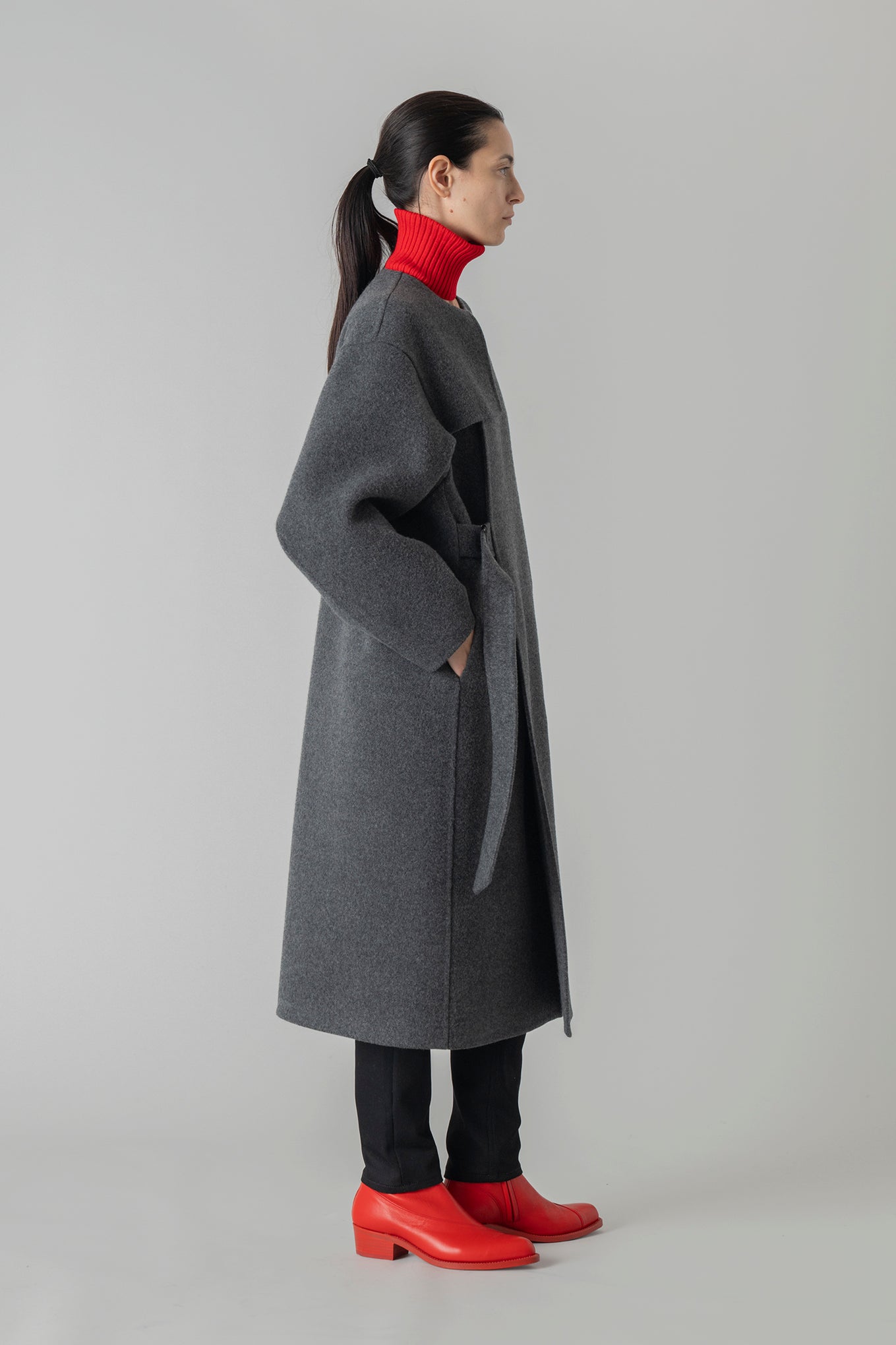 DOUBLE-FACED TRENCH COAT